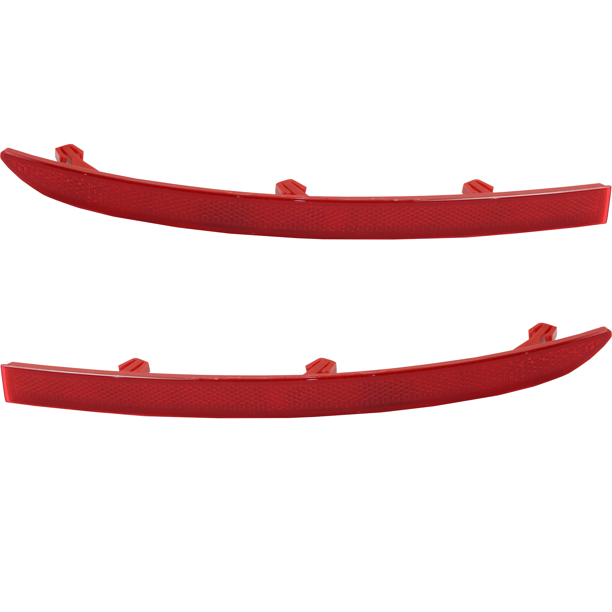 AM TIGUAN 09-17 TIGUAN LIMITED 17-18 REAR BUMPER REFLECTOR RH and LH Set of 2 CAPA SKU SET REPV734907Q Partslink VW1185108C VW1184108C OEM 5N0945106-5N0945105