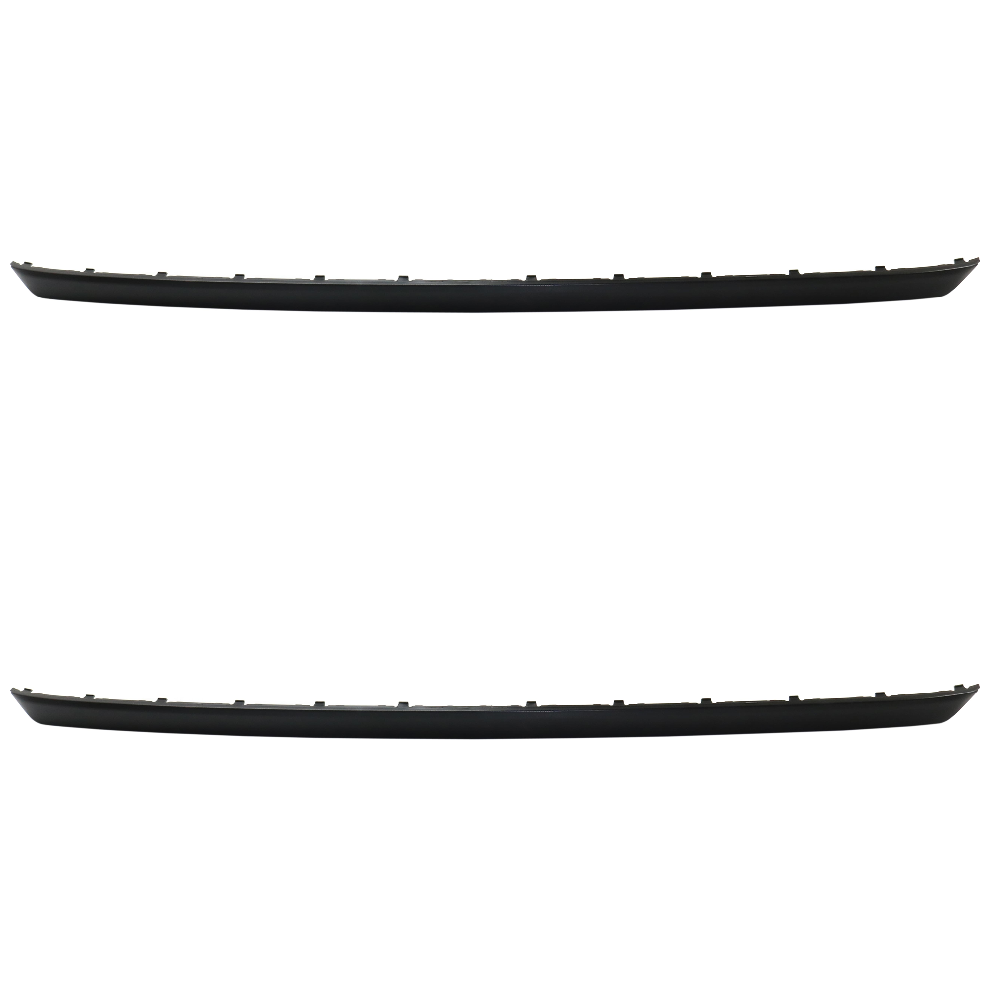 AM JETTA 05-10 REAR BUMPER MOLDING RH AND LH Satin Black 5th Gen. Sedan CAPA SKU SET REPV763505Q 2 Partslink VW1144106C OEM 1K58074239B9