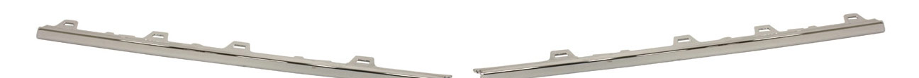 AM PASSAT 07-10 REAR BUMPER MOLDING RH AND LH Chrome Wagon SKU SET REPV763701 Partslink VW1147102 VW1146102 OEM 3C9807460A2ZZ 3C9807459A2ZZ