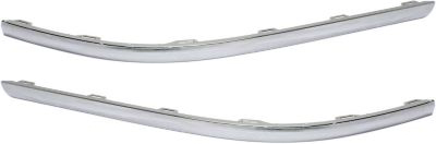 AM PASSAT 12-15 REAR BUMPER MOLDING RH AND LH Outer Primed SKU SET REPV763703 Partslink VW1147103 VW1146103 OEM 5618074602ZZ 5618074592ZZ