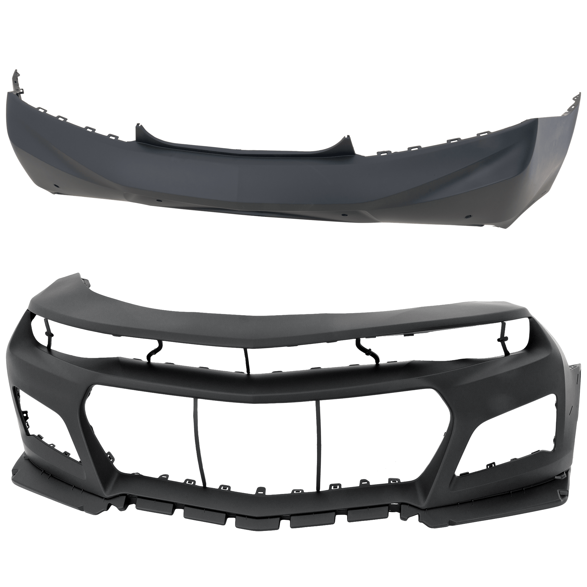 AM CAMARO 18-18 FRONT AND REAR BUMPER COVER Primed ZL1 Model SKU SET RF01030060P