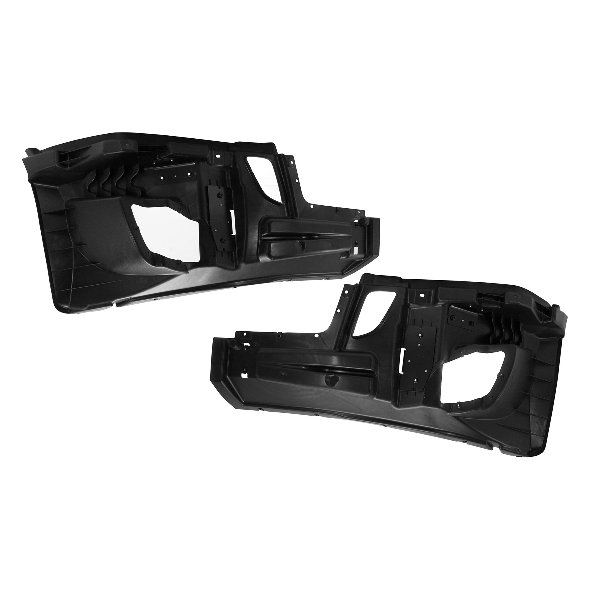AM FREIGHTLINER CASCADIA 18-19 FRONT REINFORMENT RH AND LH w Fog Light Hole SKU SET RF01110025 HD OEM 2128981002-2128981003