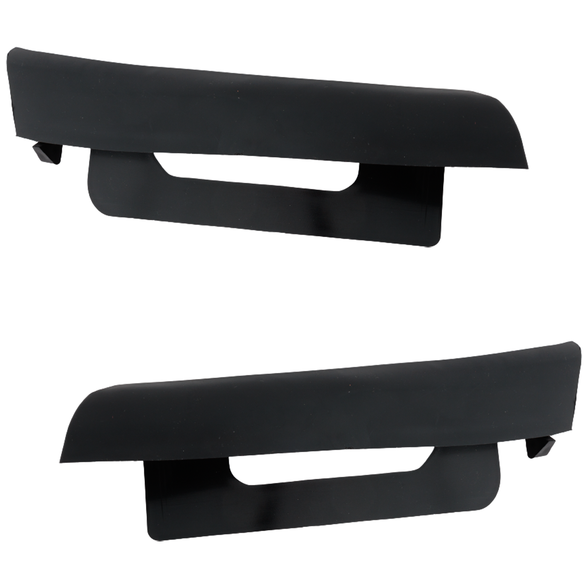 AM F 150-18-20 FRONT BUMPER END RH AND LH Textured SKU SET RF01110039 Partslink FO1047121 FO1046121 OEM JL3Z17626B JL3Z17626C