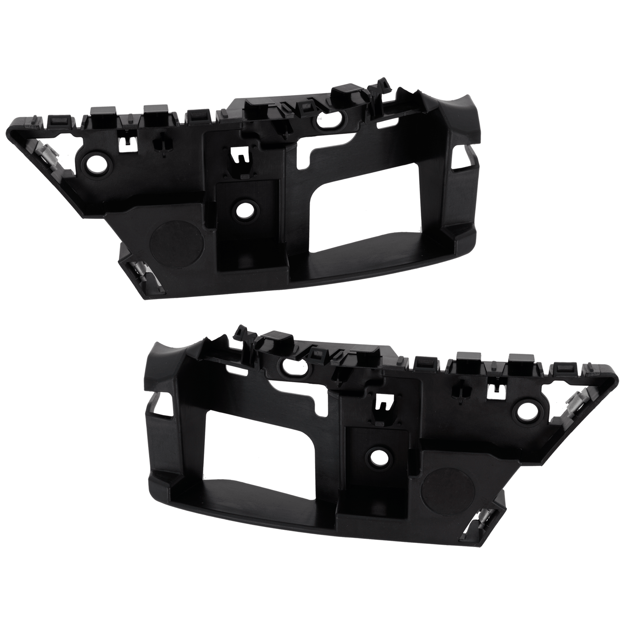 AM F 150-21-23 FRONT BUMPER REINFORCEMENT BRACKET RH AND LH Assembly All Cab Type SKU SET RF01260001 Partslink FO1062112 FO1063112 OEM ML3Z17C947D ML3Z17C947E