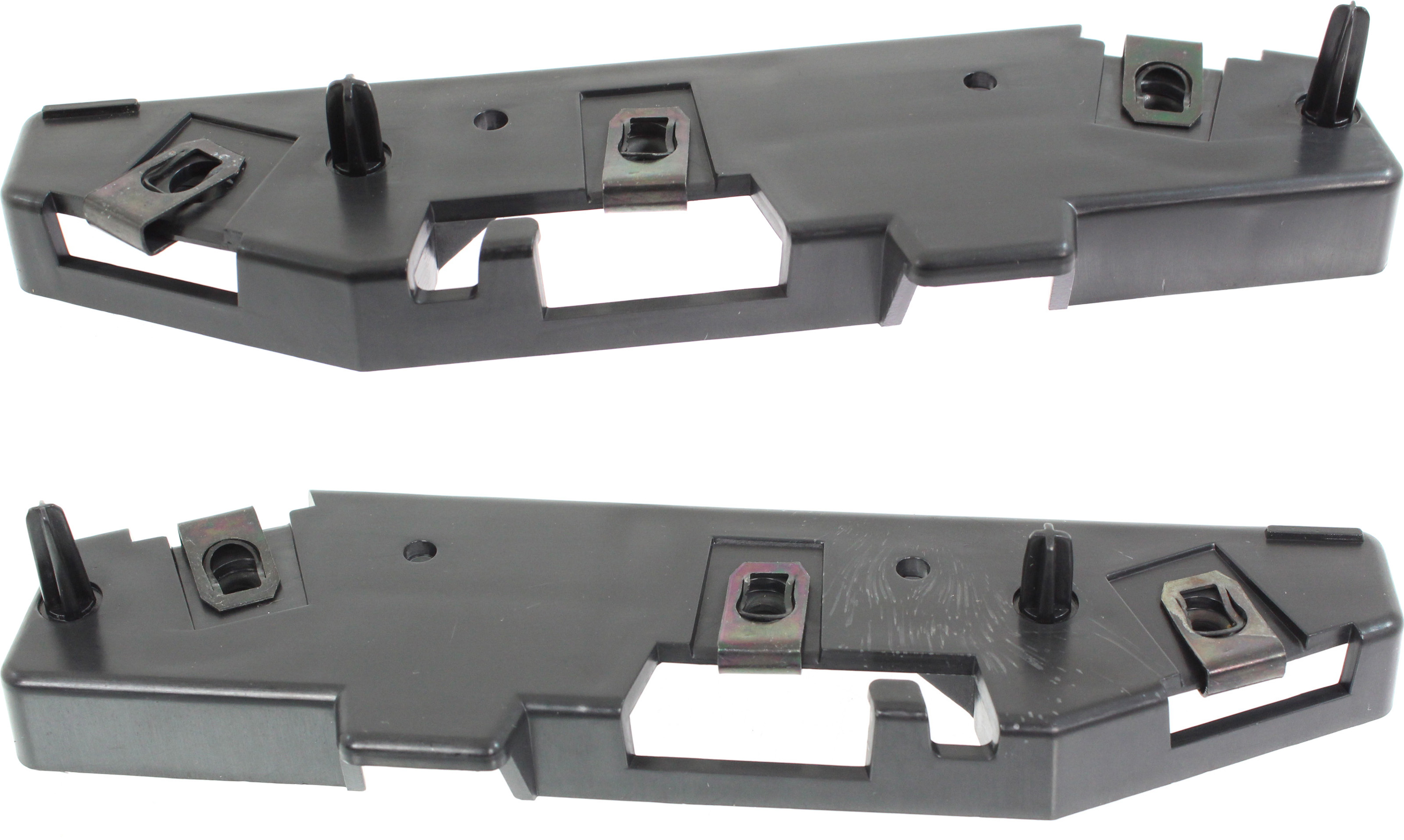 AM EDGE 15-18 FRONT BUMPER BRACKET RH AND LH Side Cover Bracket SKU SET RF01310003 Partslink FO1033108 FO1032108 OEM FT4Z17C947A FT4Z17C947B
