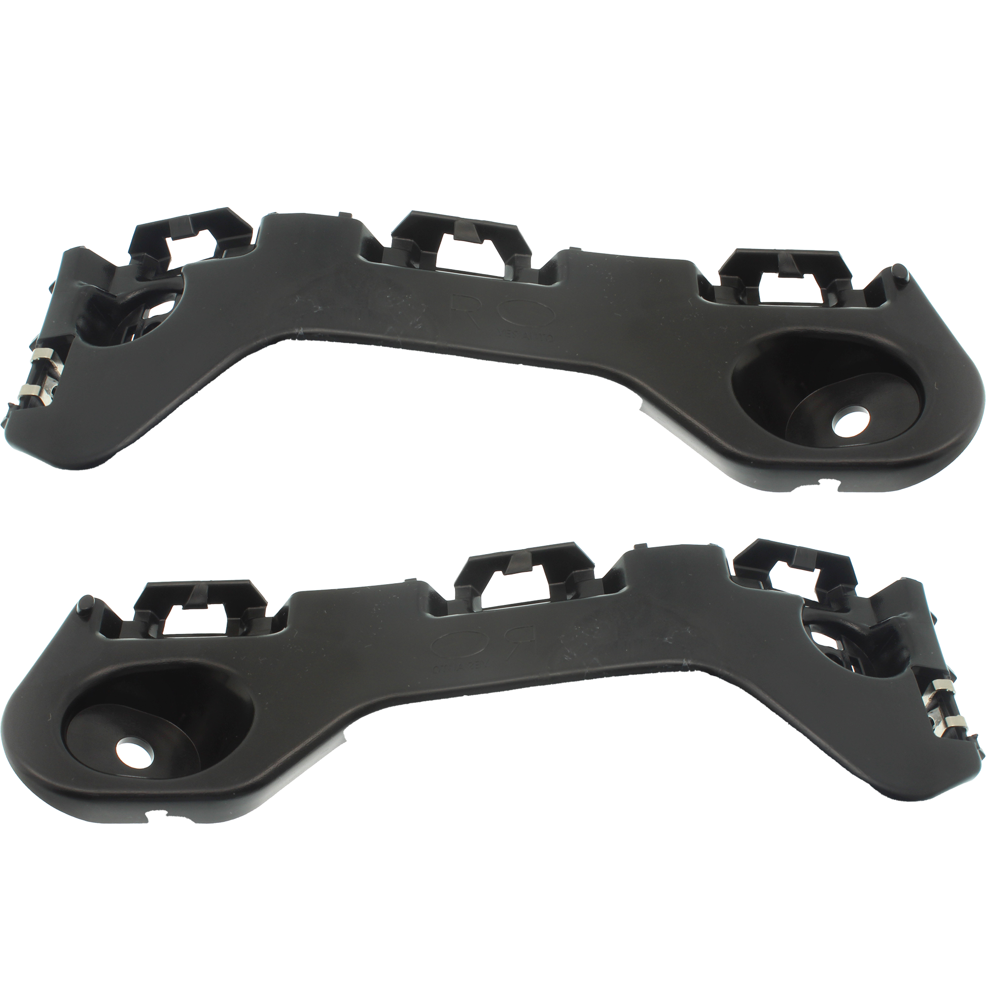 AM EDGE 11-14 FRONT BUMPER BRACKET RH AND LH Side Cover Reinforcement SKU SET RF01310017 Partslink FO1043135 FO1042135 OEM BT4Z17C947A BT4Z17C947B