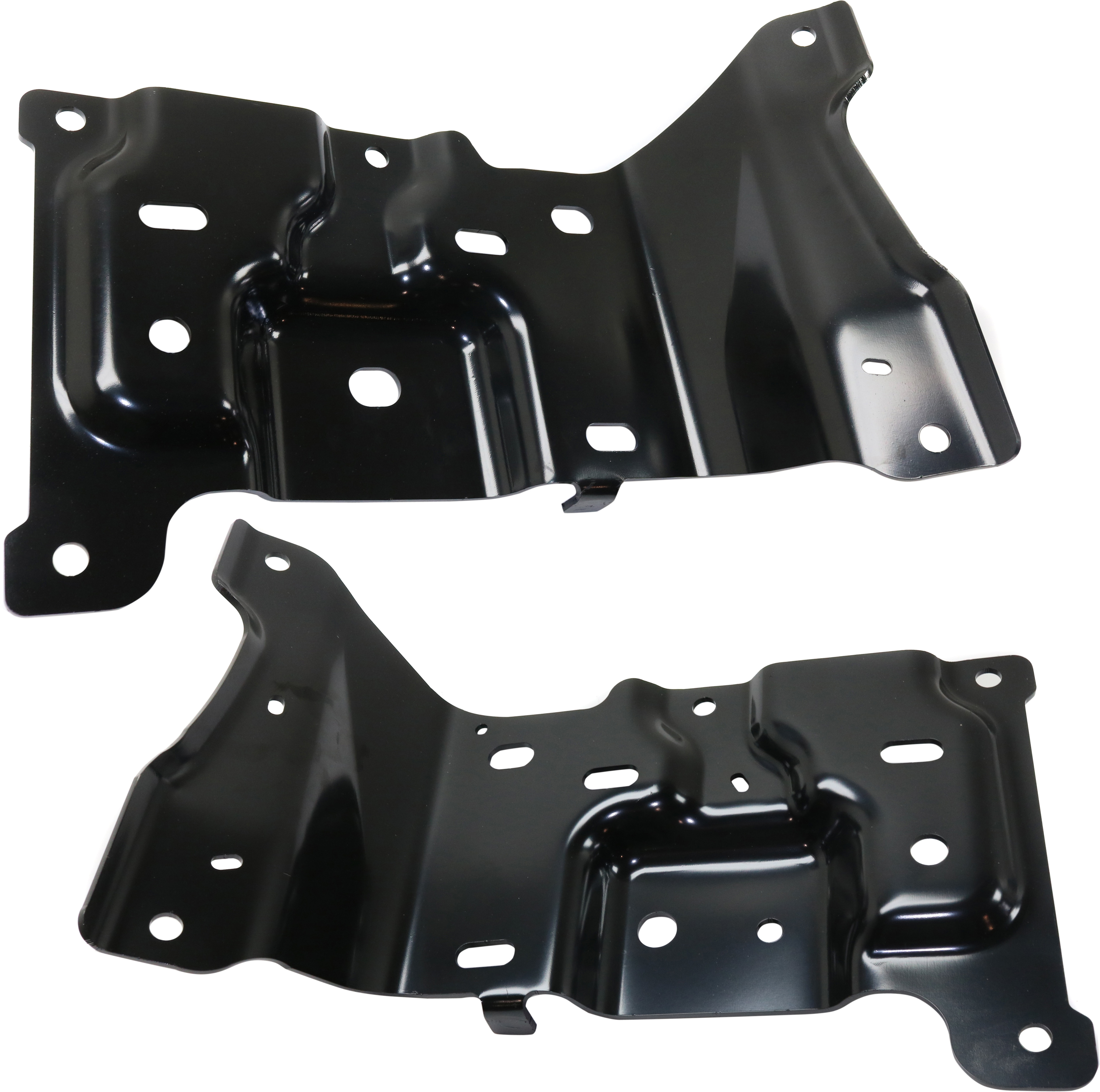 AM F 150-18-20 FRONT BUMPER BRACKET RH AND LH Set of 2 Bumper Mounting Exc. Raptor Model All Cab Types SKU SET RF01310021 Partslink FO1067198 FO1066198 OEM JL3Z17B984A JL3Z17B985A
