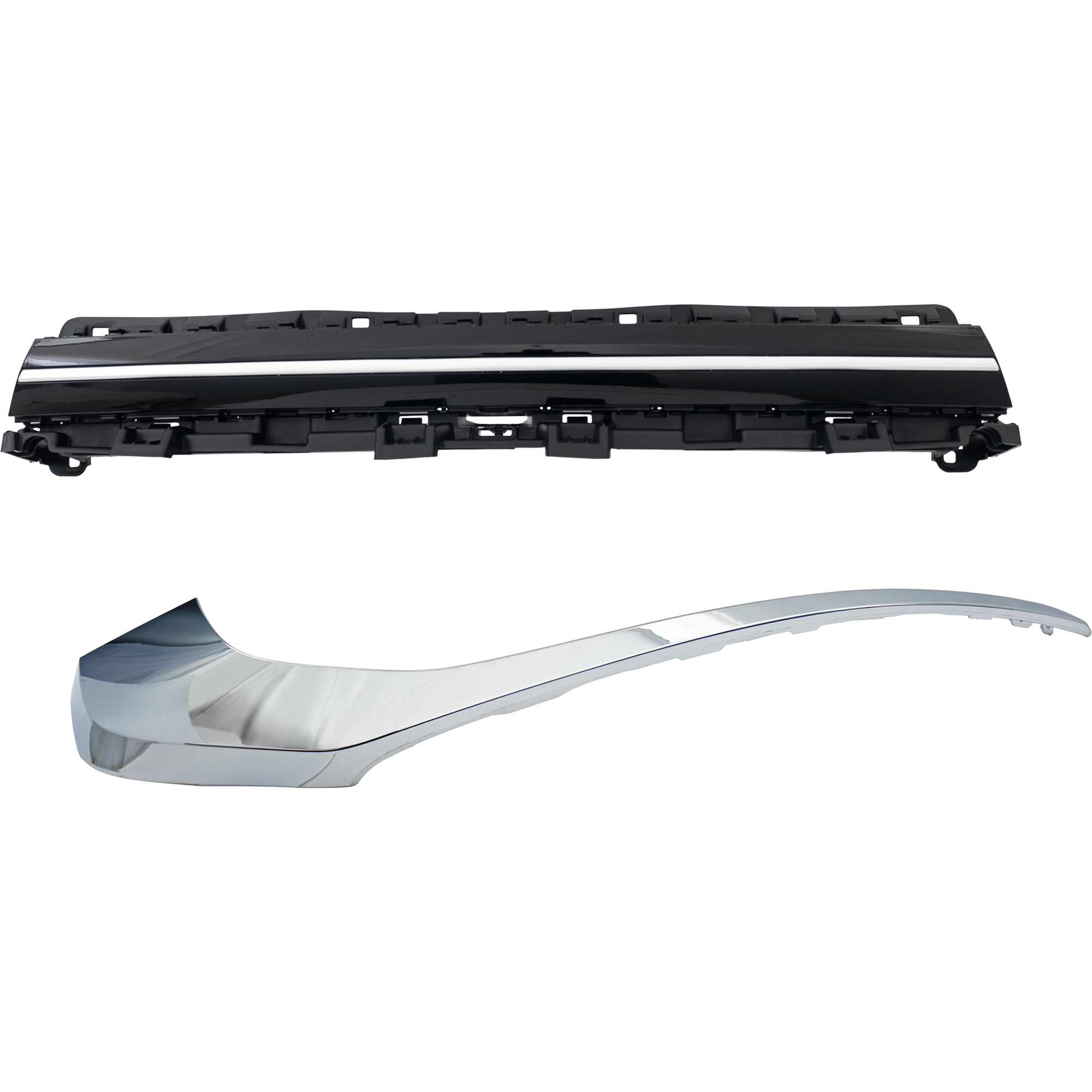 AM RANGER 19-20 FRONT BUMPER BRACKET RH AND LH Cover CAPA SKU SET RF01310031Q Partslink FO1043155C FO1042155C OEM KB3Z17C886D KB3Z17C887D