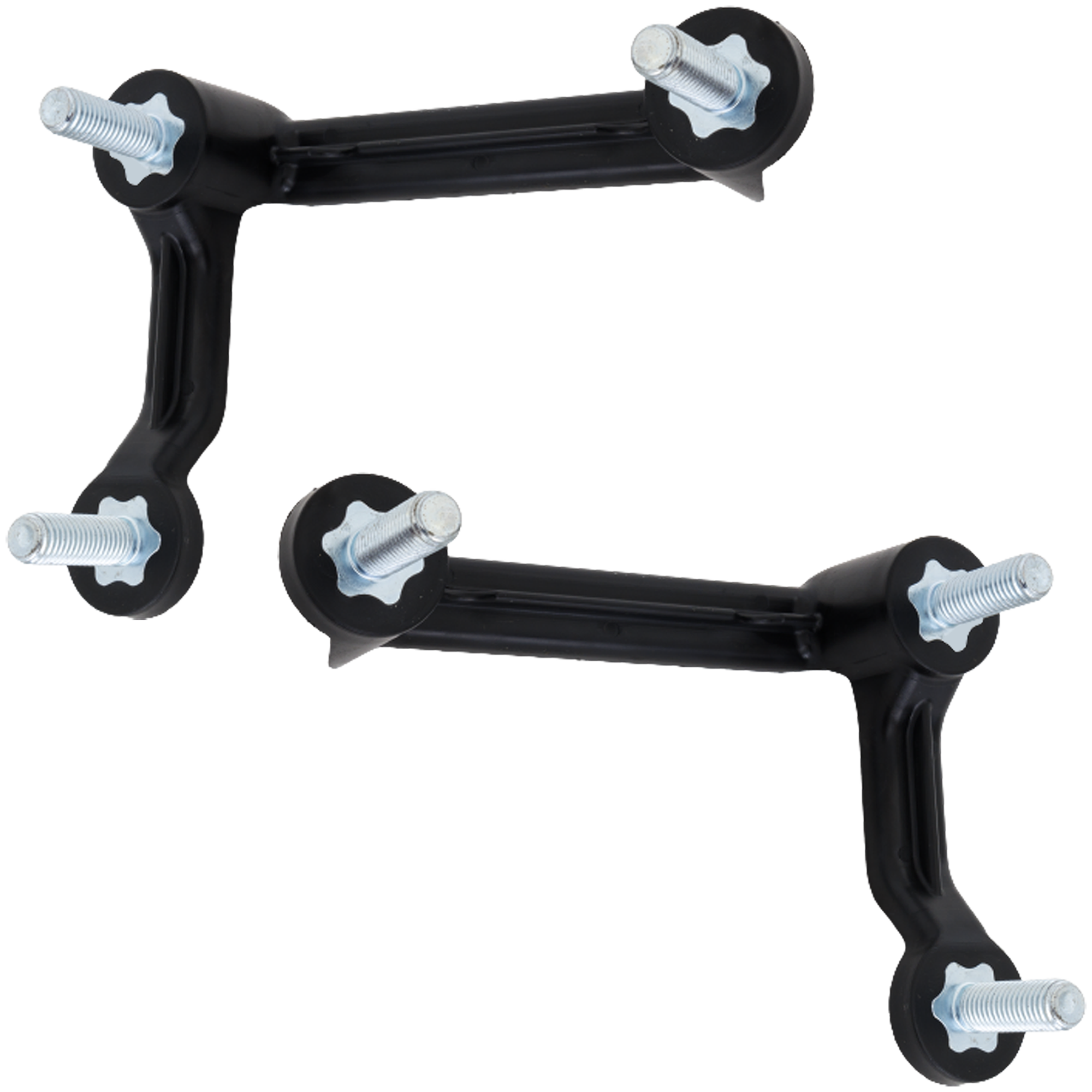 AM RANGER 19-23 FRONT BUMPER BRACKET RH AND LH Plate Mounting SKU SET RF01310033 Partslink FO1063106 FO1062106 OEM KB3Z17C886B KB3Z17C887B