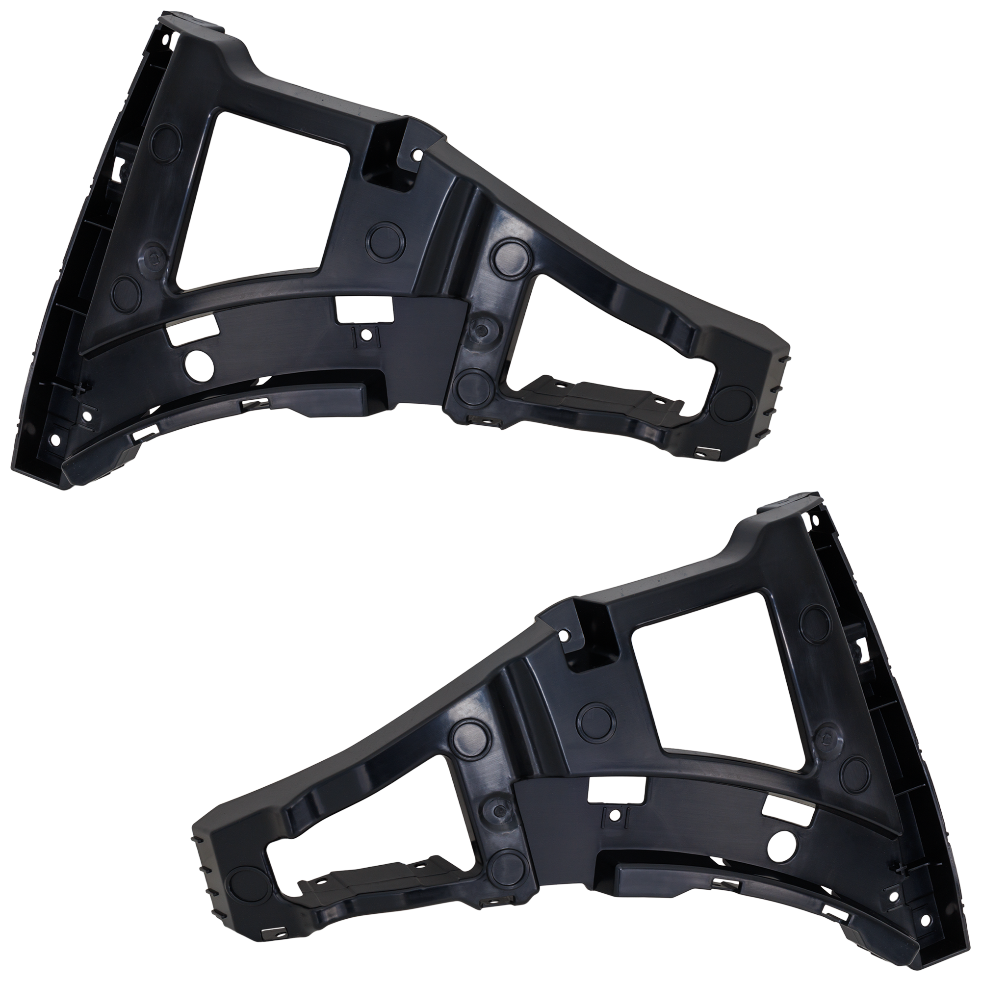AM TRANSIT SERIES 20-24 FRONT BUMPER BRACKET RH AND LH Passenger Van 23-23 SKU SET RF01310053 Partslink FO1063108 FO1062108 OEM LK4Z17C947A LK4Z17C947B