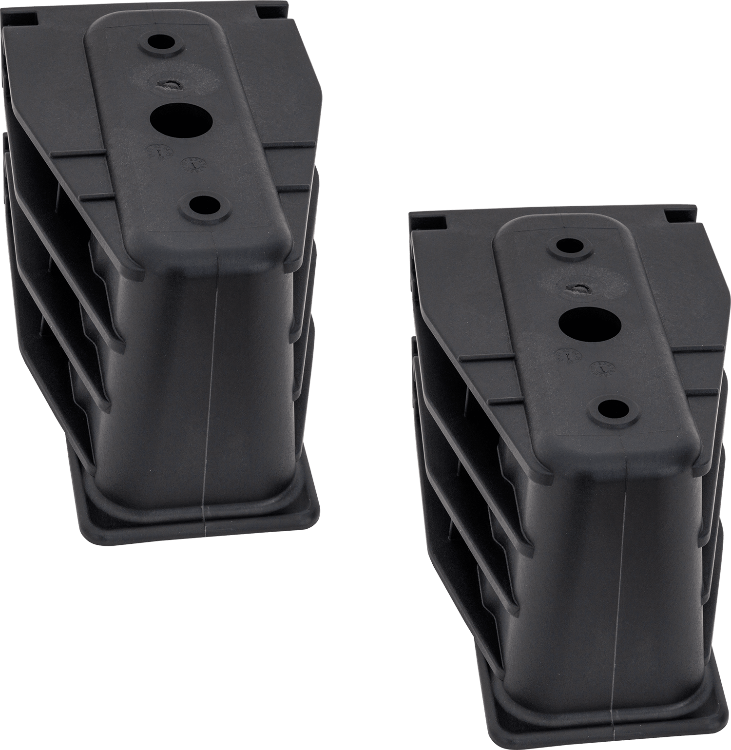 AM FREIGHTLINER CASCADIA 08-22 FRONT BUMPER BRACKET RH and LH Black SKU SET RF01310059 HD 2