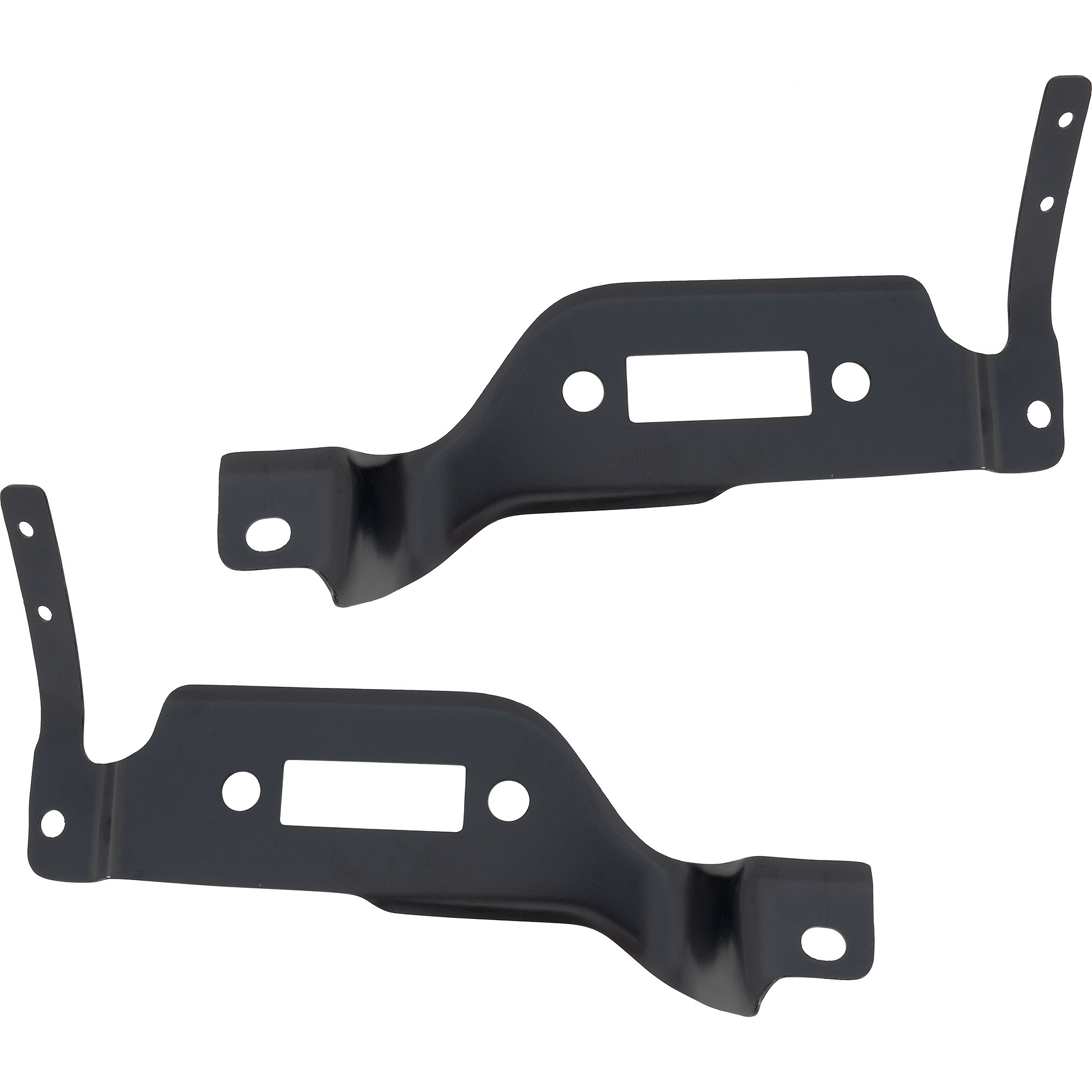 AM F SERIES SUPER DUTY 20-22 FRONT BUMPER BRACKET RH AND LH Outer Crew Extended Standard Cab Pickup SKU SET RF01310067 Partslink FO1063113 FO1062113 OEM LC3Z17754A LC3Z17755A