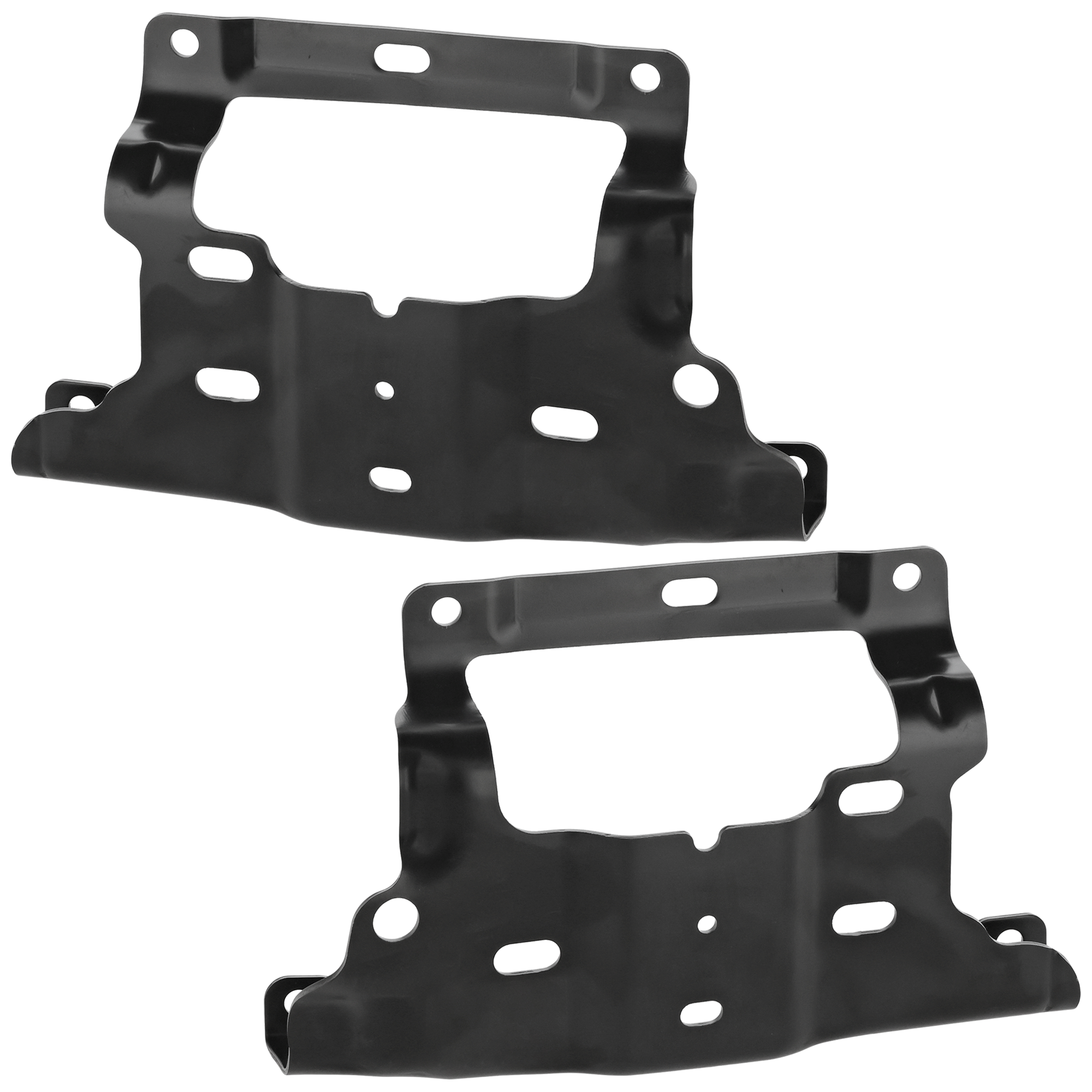 AM BRONCO 21-25 FRONT BUMPER BRACKET RH AND LH Mounting Plate SKU SET RF01310083 Partslink FO1066204 FO1067204 OEM M2DZ17B984A M2DZ17B985A
