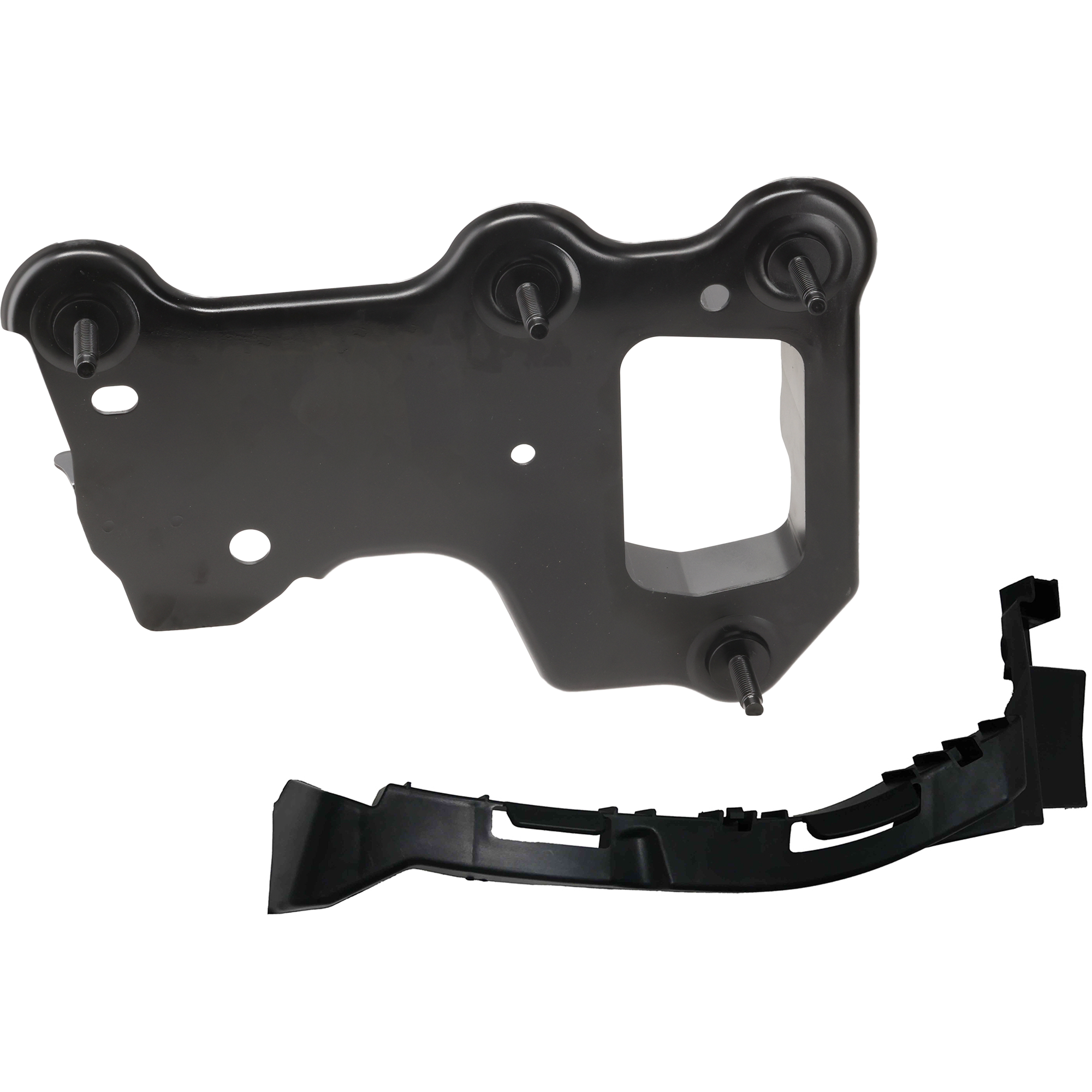 AM BRONCO SPORT 21-24 CORSAIR 20-25 FRONT BUMPER BRACKET RH AND LH Mounting Steel CAPA SKU SET RF01310085Q Partslink FO1066206C FO1067206C OEM LX6Z17B749A LX6Z17B750A