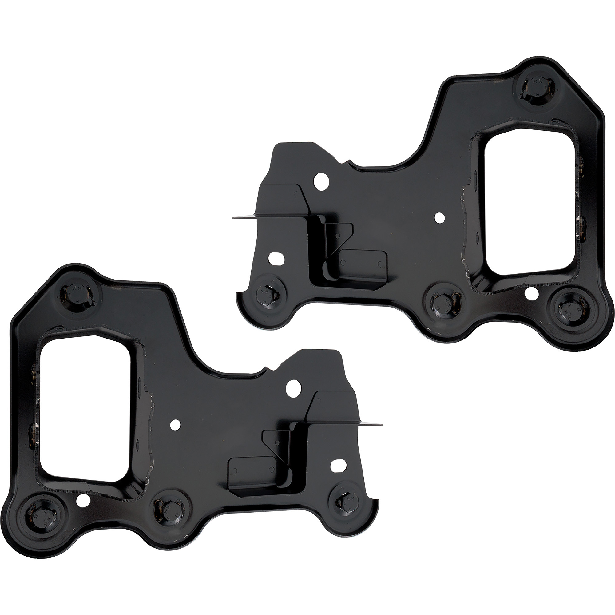 AM BRONCO SPORT 21-24 CORSAIR 20-25 FRONT BUMPER BRACKET RH AND LH Mounting Steel SKU SET RF01310085 Partslink FO1066206 FO1067206 OEM LX6Z17B749A LX6Z17B750A