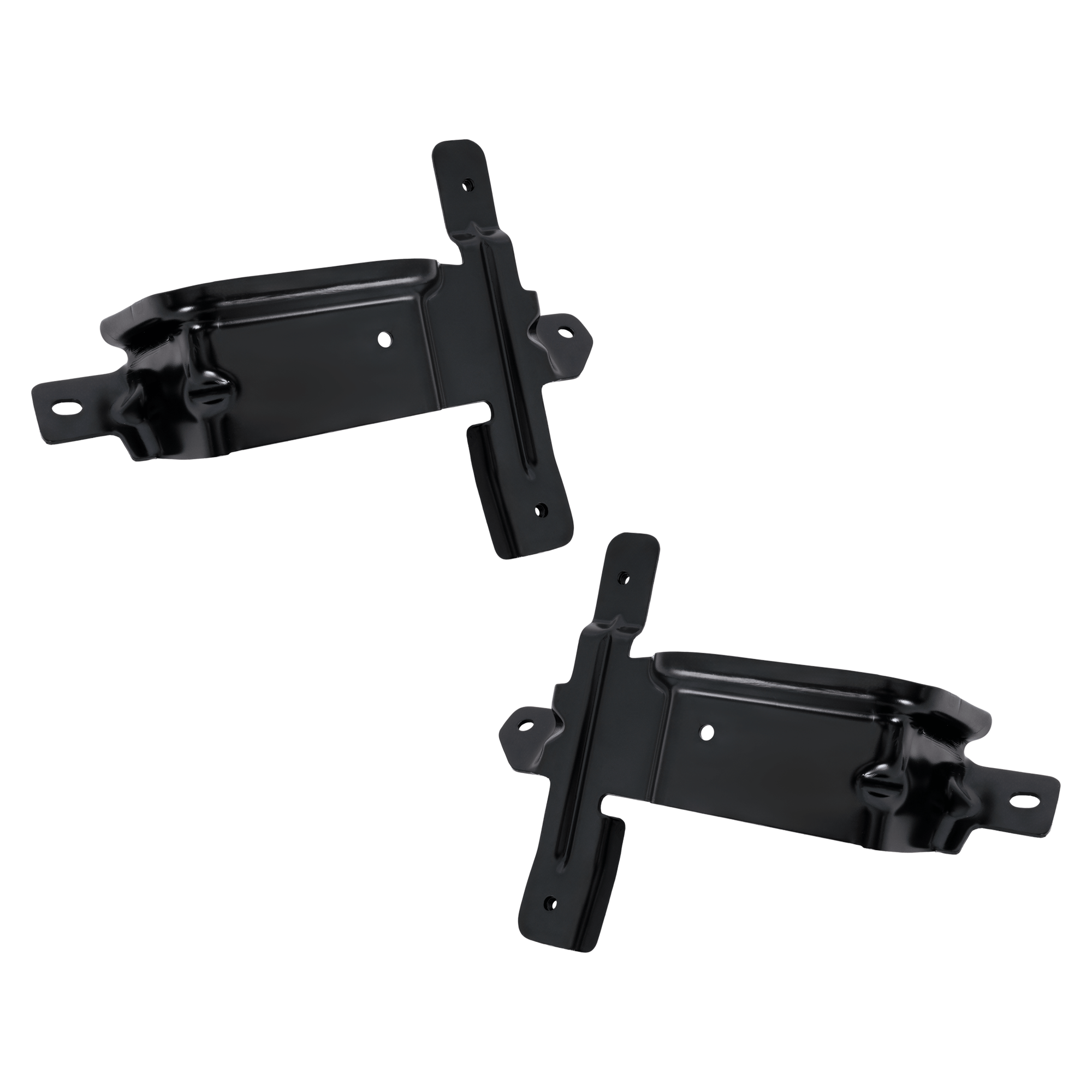 AM RANGER 19-23 FRONT BUMPER BRACKET RH AND LH Deflector Bracket Crew Extended Cab Pickup SKU SET RF01310103 Partslink FO1062107 FO1063107 OEM KB3Z17754A KB3Z17755A
