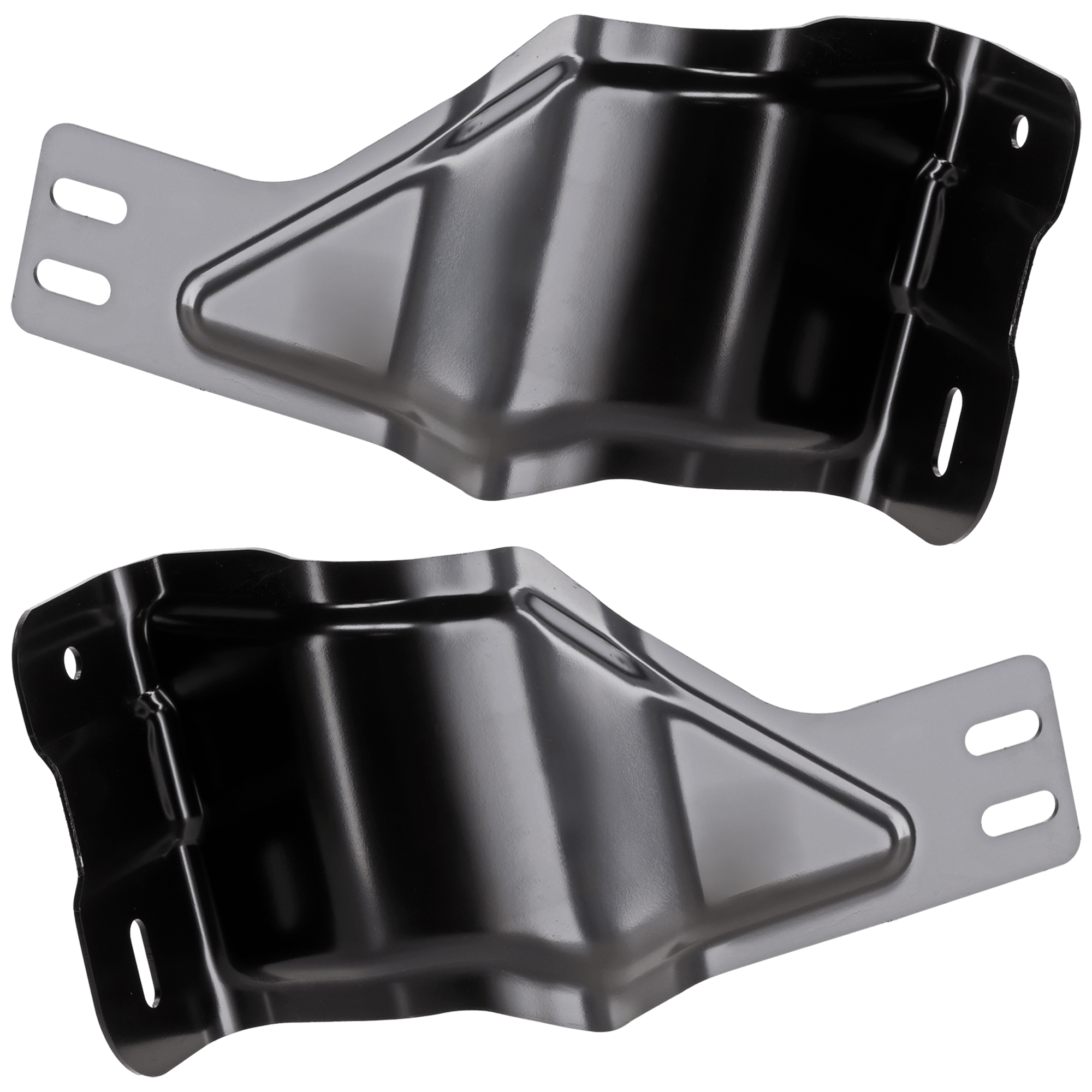AM F SERIES SUPER DUTY 23-24 FRONT BUMPER BRACKET RH AND LH Side Mounting CAPA SKU SET RF01310119Q Partslink FO1062122C FO1063122C OEM PC3Z17B836A PC3Z17B837A