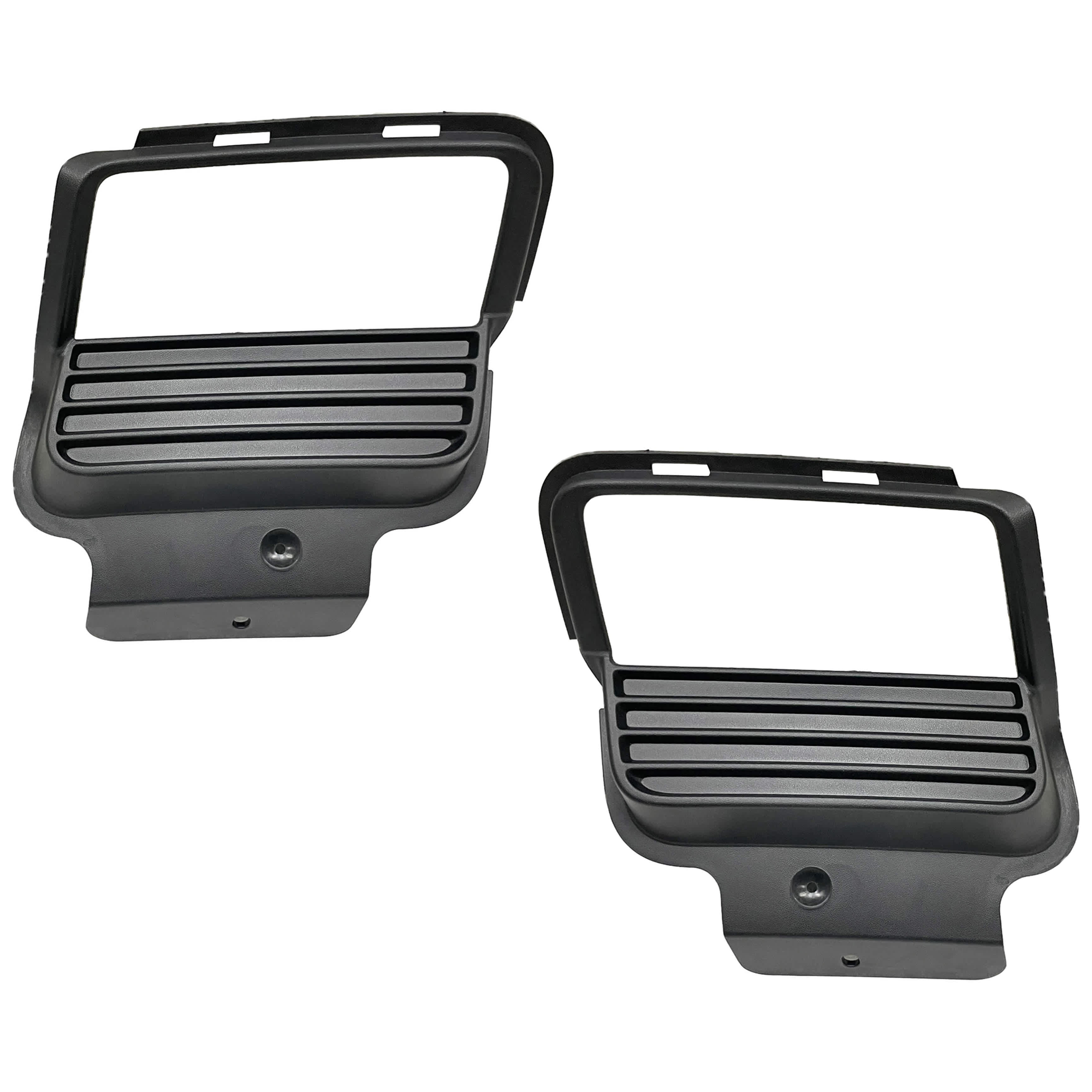 AM EXPEDITION 15-17 FRONT BUMPER TOW HOOK COVER RH AND LH Textured SKU SET RF01440003 Partslink FO1089123 FO1088123 OEM FL1Z17E810AA FL1Z17E811AA