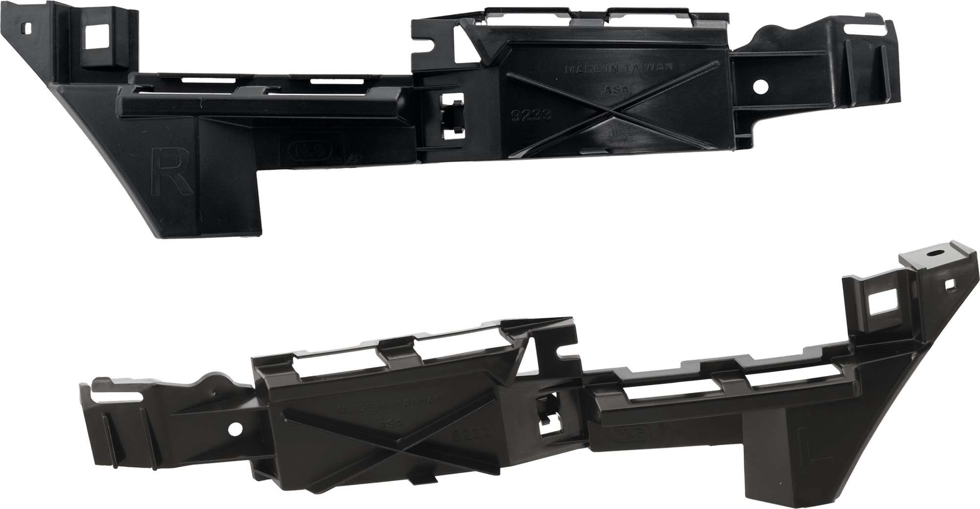 AM FUSION MILAN 06-09 FRONT BUMPER RETAINER RH AND LH Cover Reinforcement w o Side Marker Light SKU SET RF01470011 Partslink FO1026114 FO1027114 OEM 6E5Z17C947A PFM 6E5Z17C947B PF