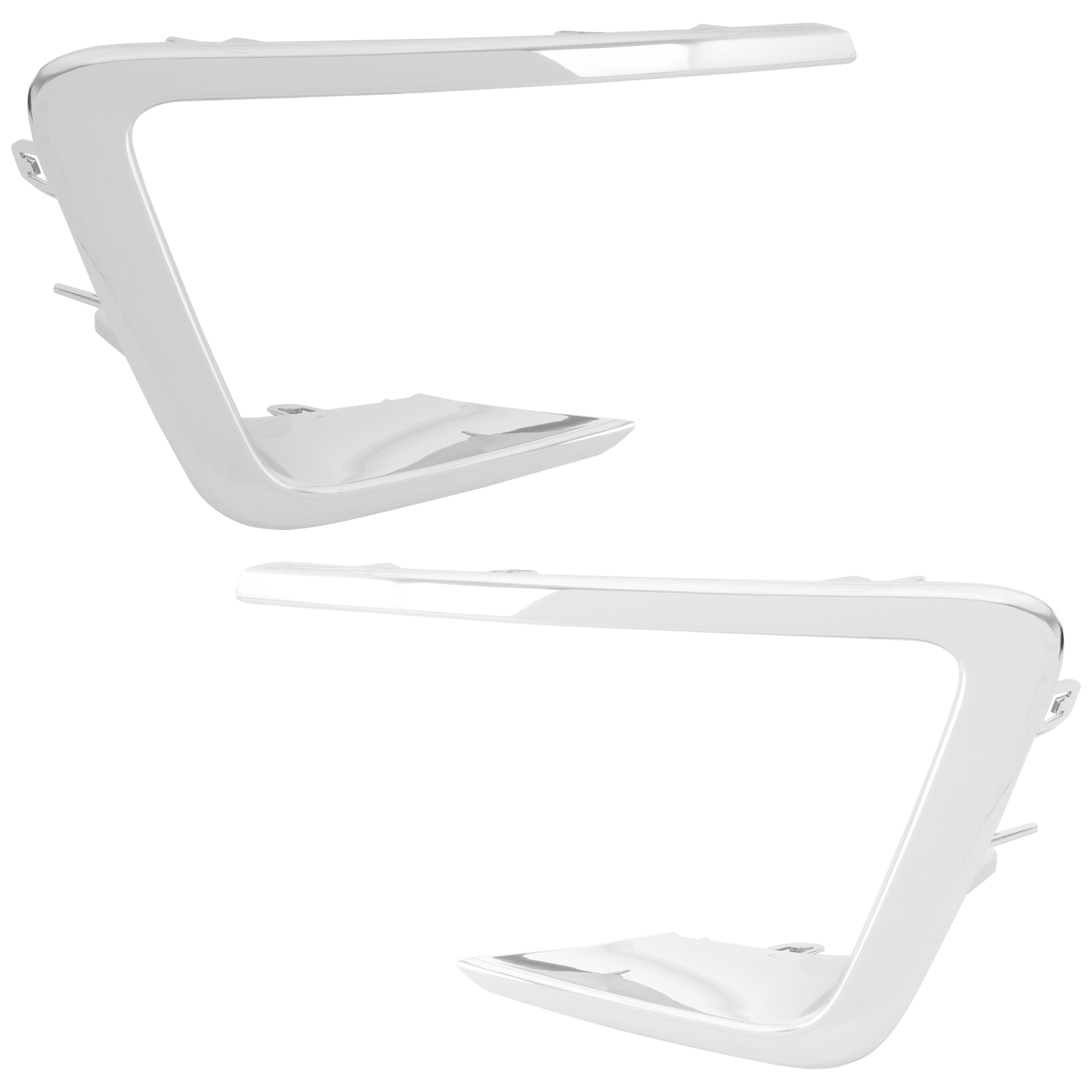 AM EXPEDITION 18-21 GRILLE MOLDING RH AND LH Chrome SKU SET RF01540001 Partslink FO1039205 FO1038205 OEM JL1Z15A245AE JL1Z15A245AD