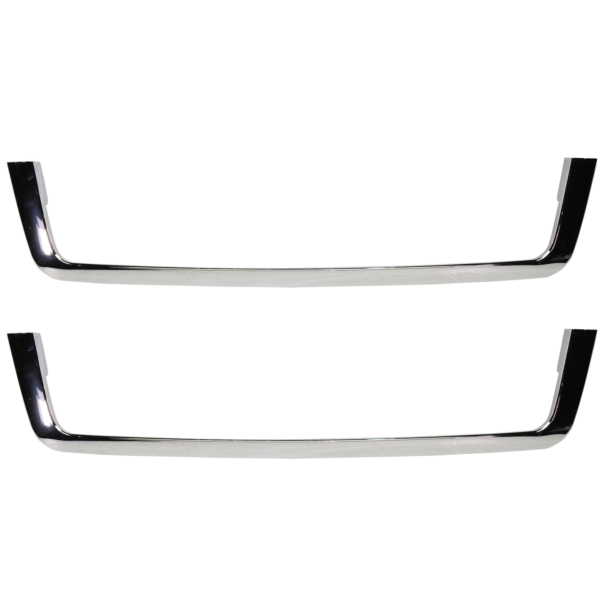 AM FREIGHTLINER CASCADIA 18-20 FRONT BUMPER MOLDING RH AND LH Chrome SKU SET RF01590001 HD 2 OEM 2128982001