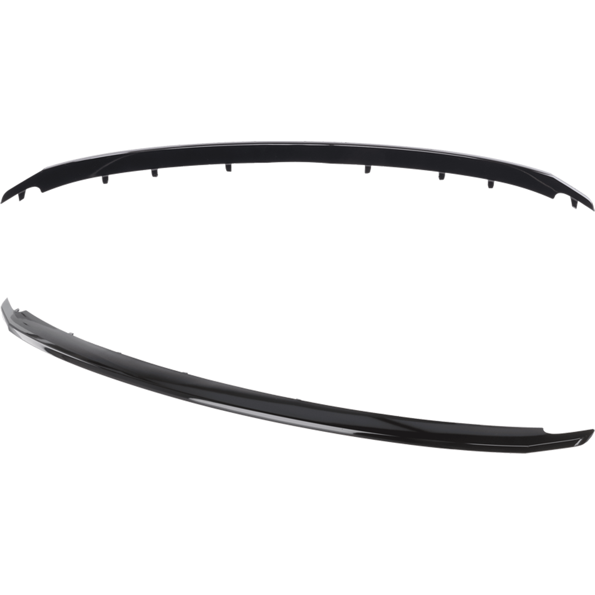 AM EXPLORER POLICE INTERCEPTOR UTILITY 13-15 GRILLE MOLDING UPPER AND LOWER Black Base Limited XLT Models Set of 2 SKU SET RF07070024