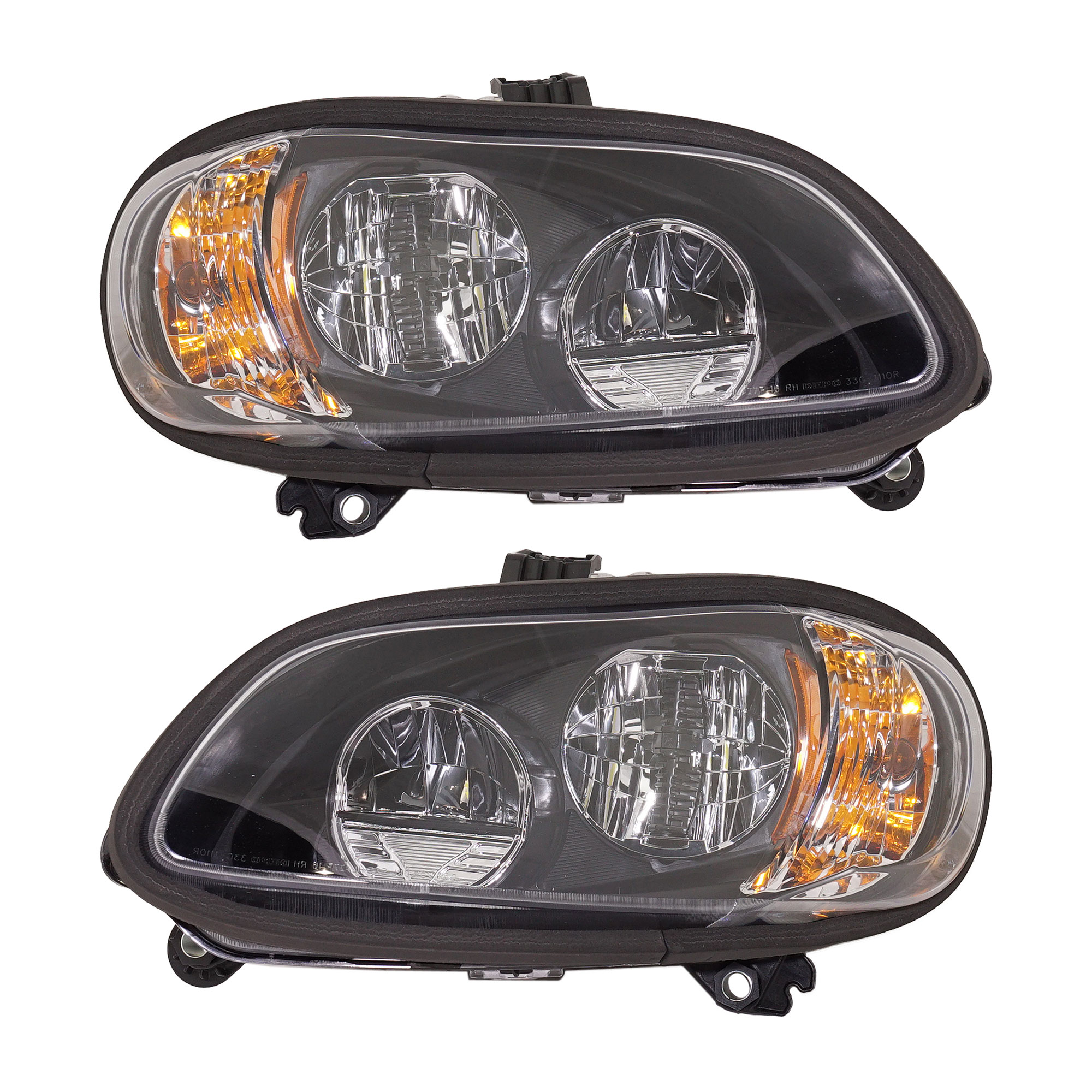 AM M2-19-21 HEAD LAMP RH AND LH Assembly Halogen SKU SET RF10010139 OEM A6605475003 A6605475002