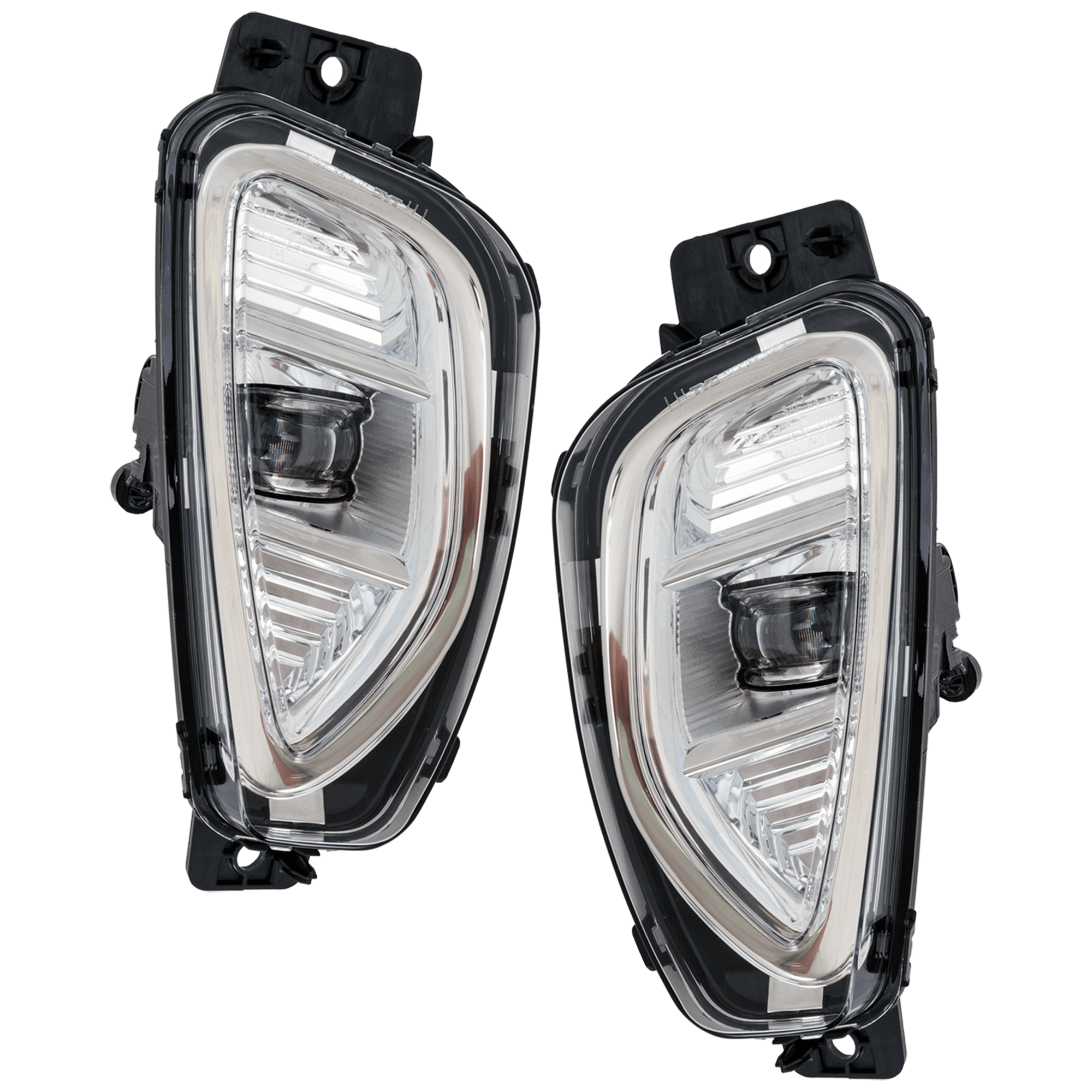 AM ESCAPE 20-22 FOG LAMP RH AND LH Assembly LED CAPA SKU SET RF10750087AQ Partslink FO2593256C FO2592256C OEM LJ6Z15200C LJ6Z15201C