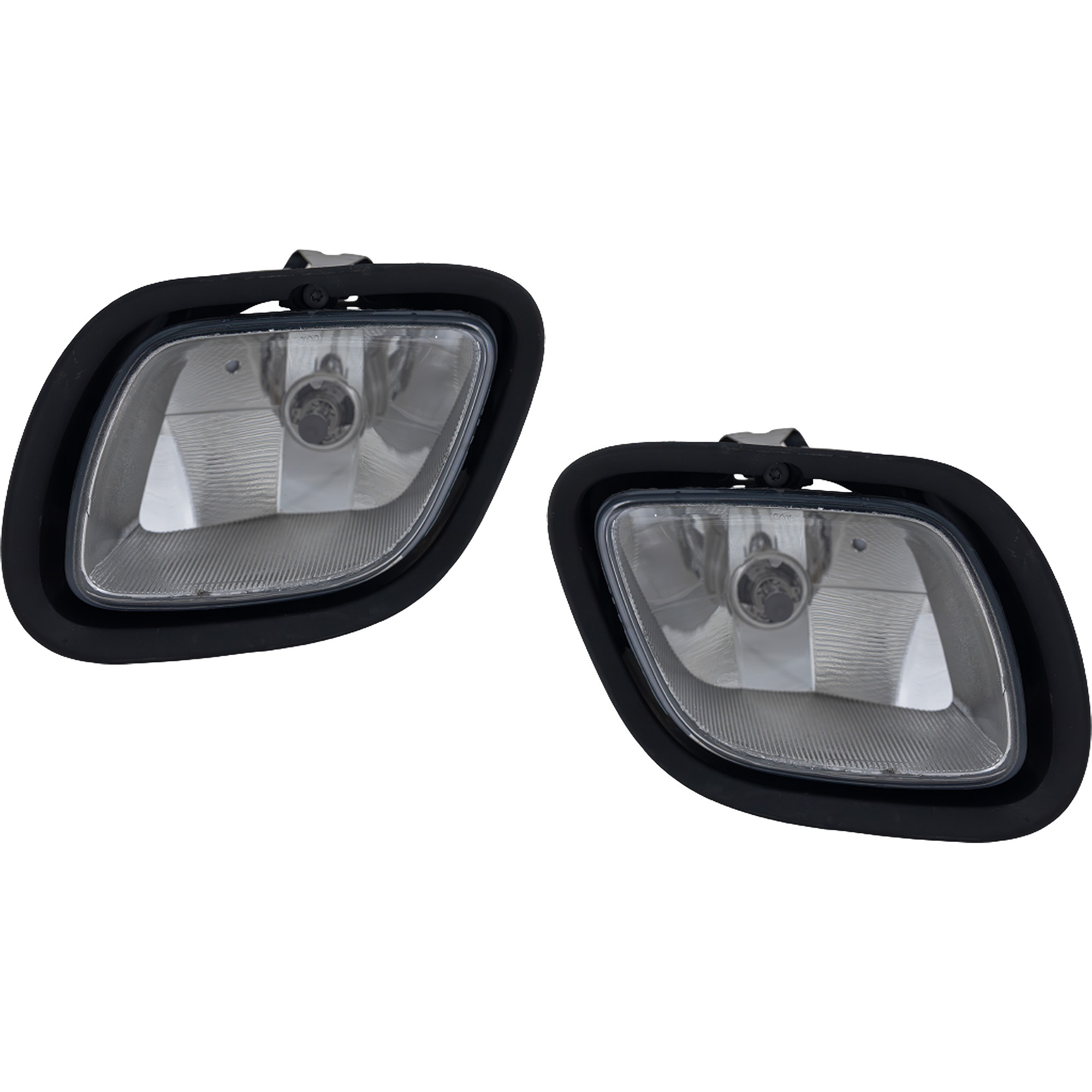 AM FREIGHTLINER CASCADIA 13-17 FRONT FOG LAMP LH Assembly LED w o DRL SKU SET RF10750091 HDA Partslink FL2593105 FL2592105 OEM A0651908005 A0651908004