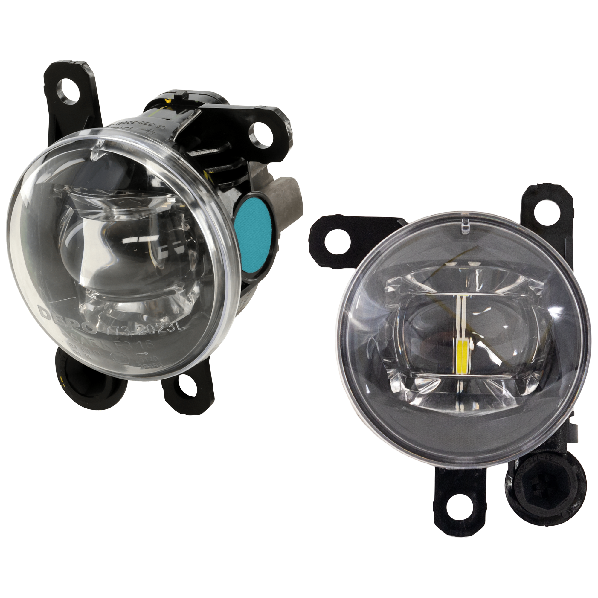 AM BRONCO SPORT 21-24 FOG LAMP RH AND LH Assembly LED CAPA SKU SET RF10750093AQ Partslink FO2592261C FO2593261C OEM M1PZ15200A M1PZ15201A