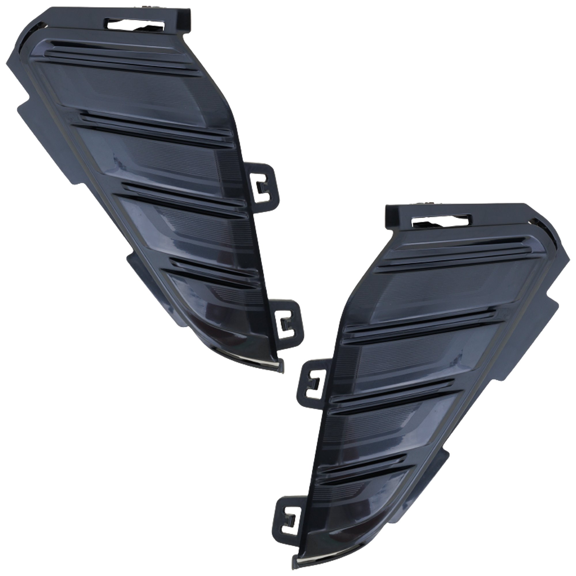 AM TERRAIN 18-21 FOG LAMP COVER RH AND LH Black SL SLE Models SKU SET RF10770009 Partslink GM1038220 GM1039220 OEM 23394896-23394897