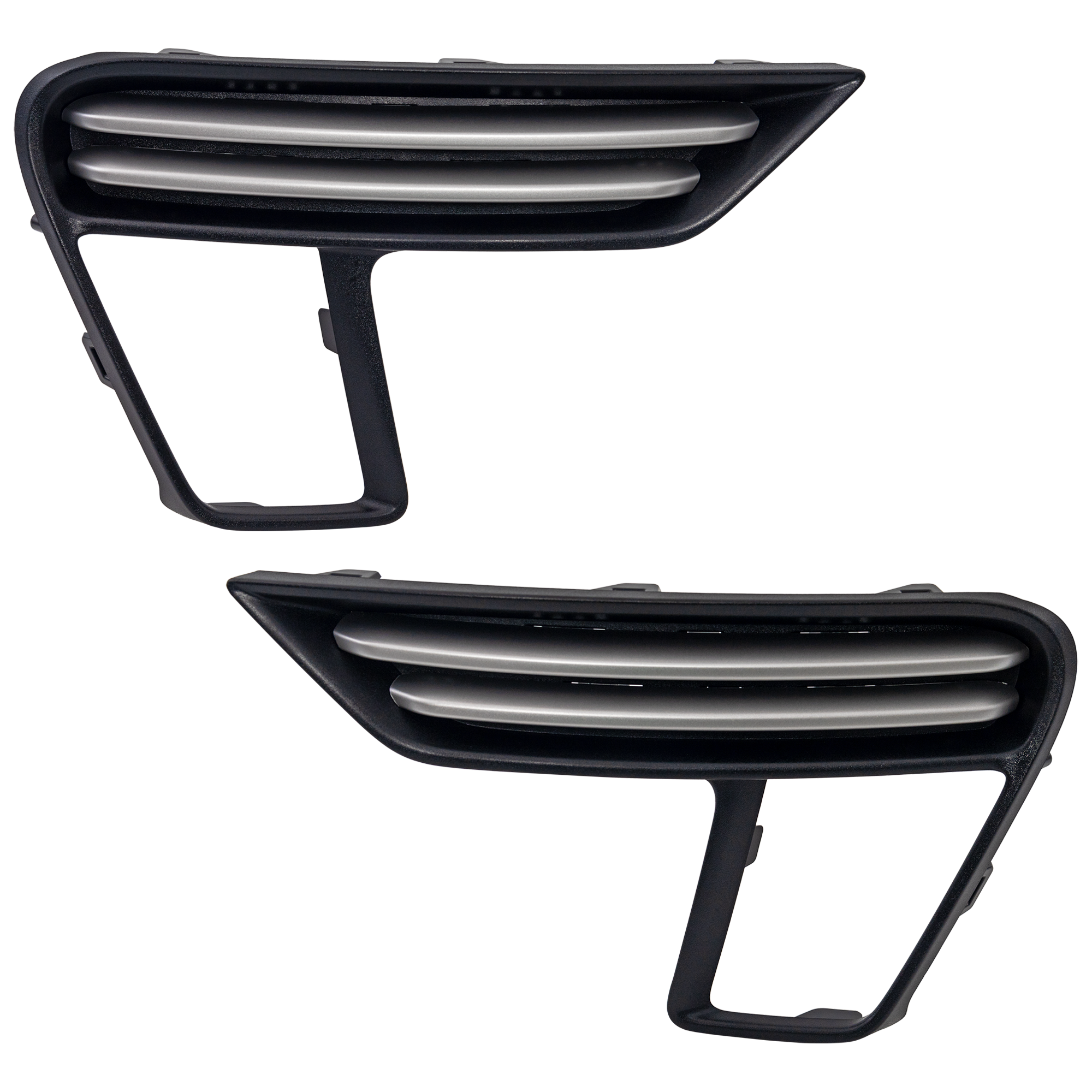 AM EXPLORER 18-19 FOG LAMP COVER RH AND LH Textured Black XLT Model SKU SET RF10770025 Partslink FO1038215 FO1039215 OEM JB5Z17B968CA JB5Z17E811CB