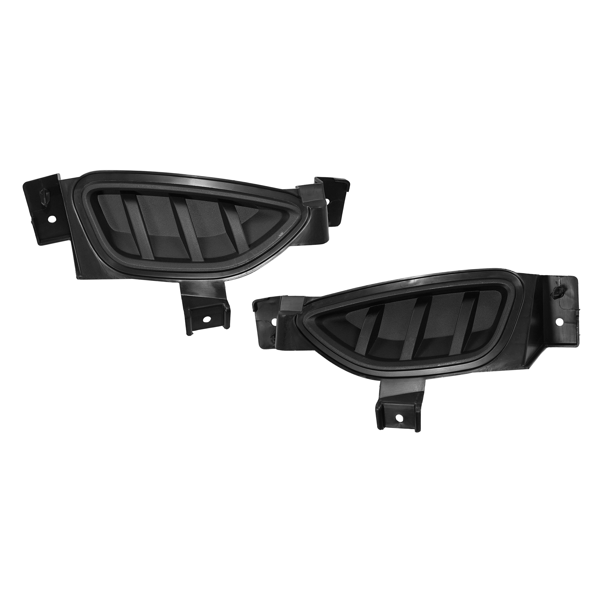 AM ESCAPE 20-22 FRONT FOG LAMP COVER RH AND LH Textured Black SKU SET RF10790005 Partslink FO1039196 FO1038196 OEM LJ6Z15A245AB LJ6Z15A245AA LJ6Z