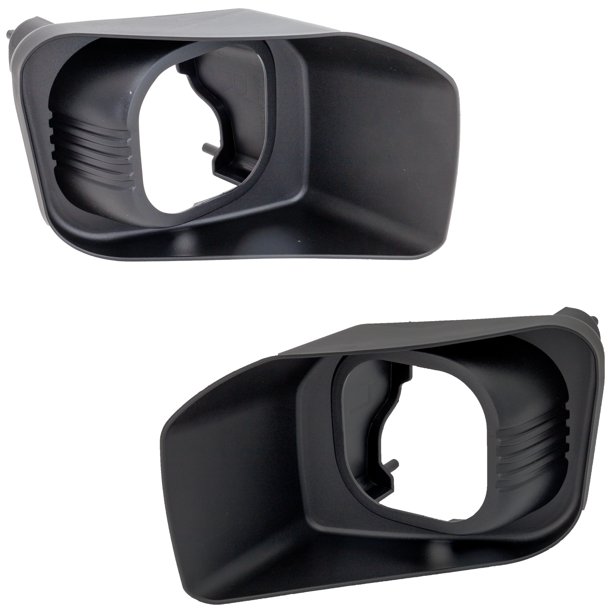 AM F SERIES SUPER DUTY 11-16 FRONT FOG LAMP MOLDING RH AND LH Textured Black SKU SET RF10810001 Partslink FO2601104 FO2600104 OEM BC3Z15A246AA BC3Z15A245AA