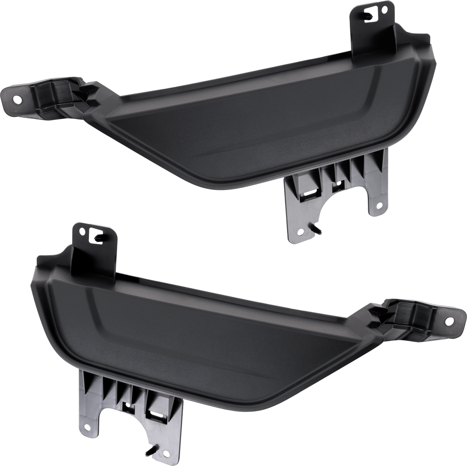 AM F 150-21-23 FOG LAMP MOLDING RH AND LH Black CAPA SKU SET RF10810007Q Partslink FO1039209C FO1038209C OEM ML3Z17C754AB MZ3Z17C755AA