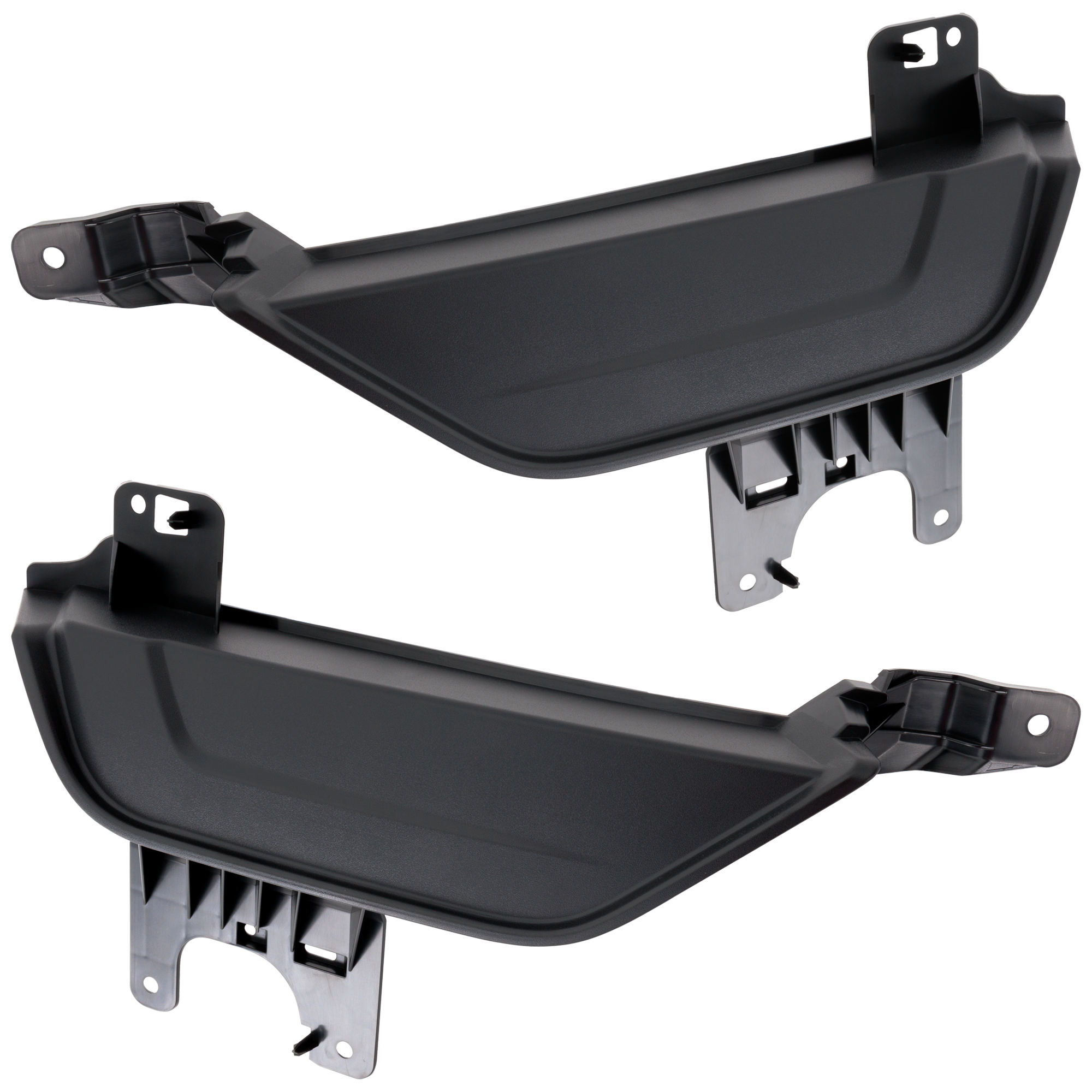 AM F 150-21-23 FOG LAMP MOLDING RH AND LH Black SKU SET RF10810007 Partslink FO1039209 FO1038209 OEM ML3Z17C754AB MZ3Z17C755AA
