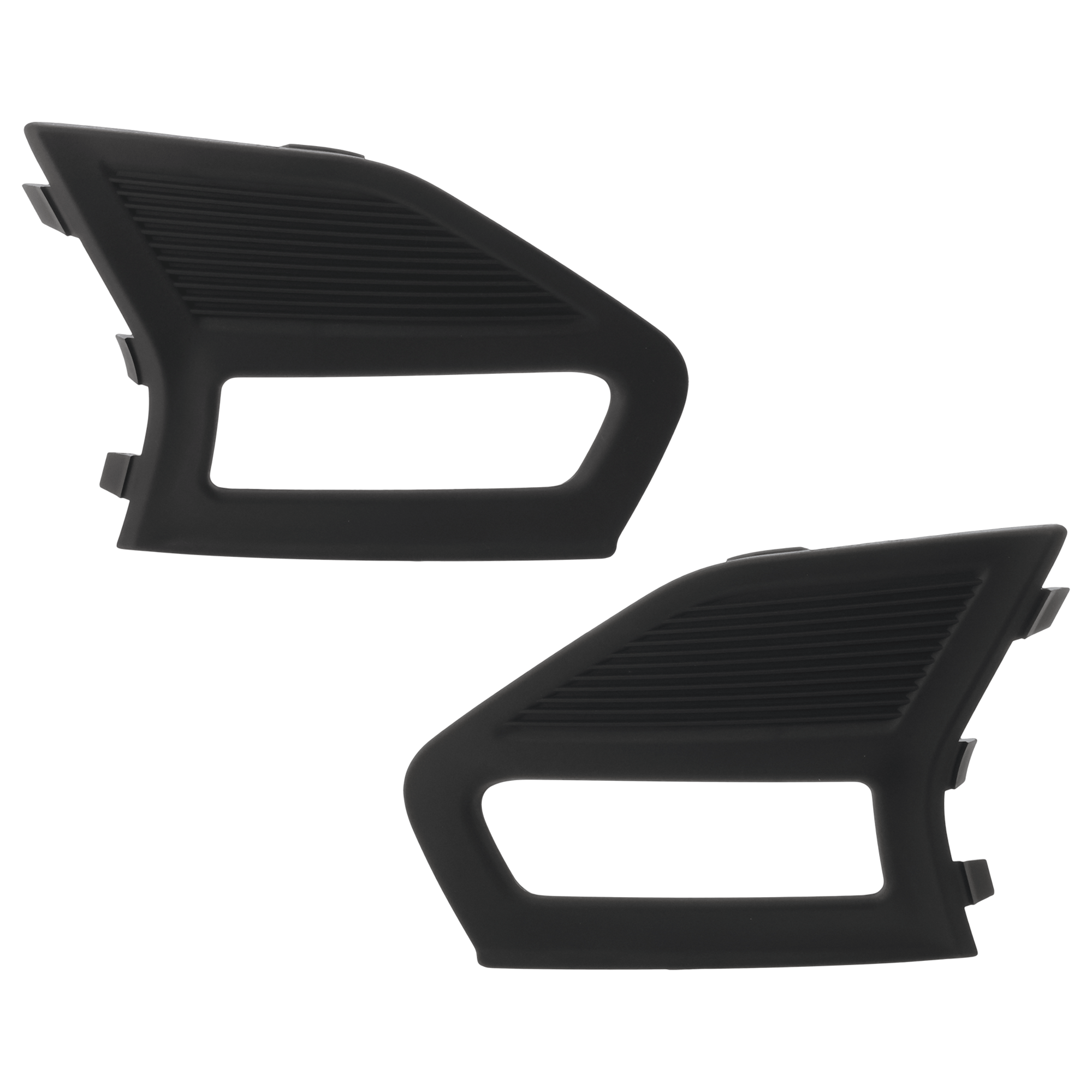 AM FUSION 19-20 FRONT FOG LAMP MOLDING RH AND LH Textured Black Exc. Energi Sport Model SKU SET RF10810011 Partslink FO1038230 FO1039230 OEM KS7Z17B814BC KS7Z17B614BC KS7Z