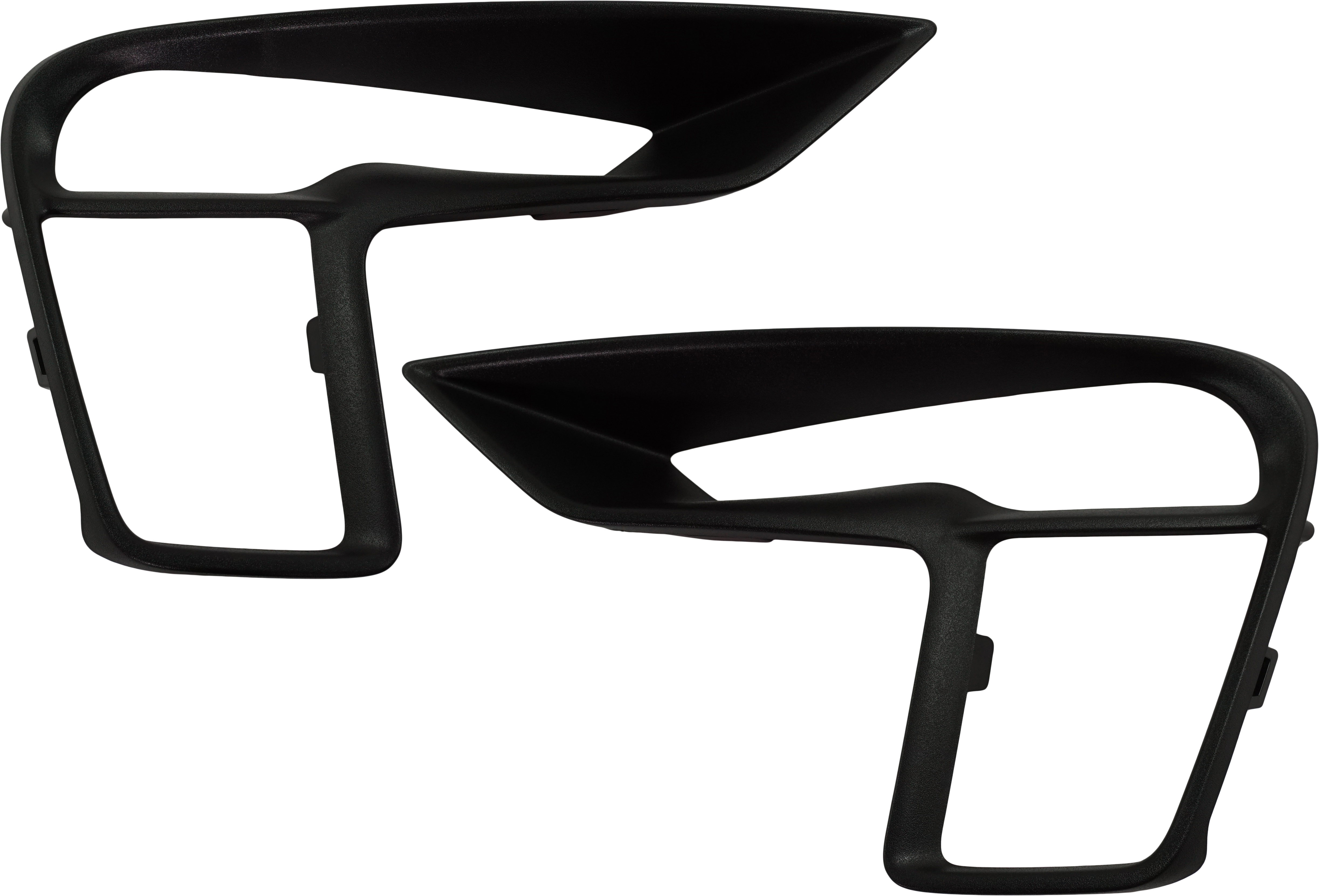 AM EXPLORER 18-19 FRONT FOG LAMP MOLDING RH AND LH Black SKU SET RF10820021 Partslink FO1039181 FO1038181 OEM JB5Z17B968BA JB5Z17E811BA