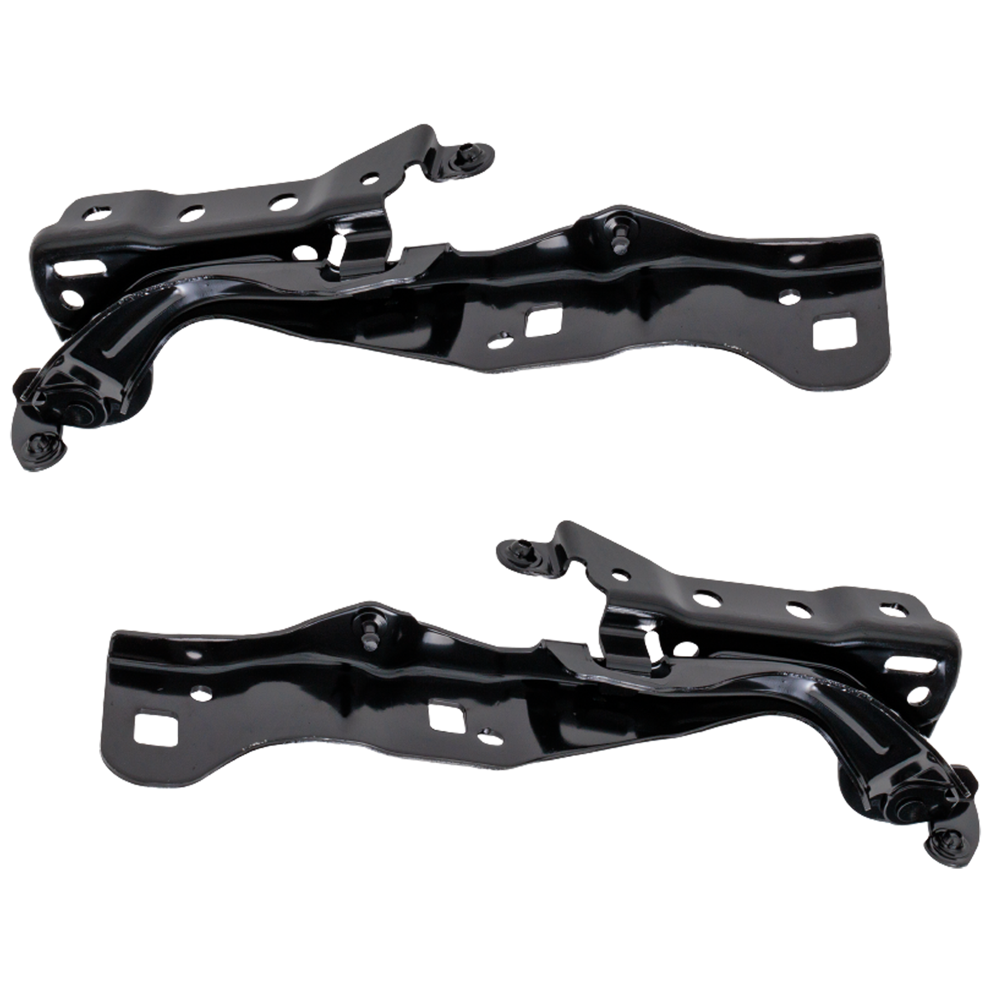 AM F 150-21-24 HOOD HINGE RH AND LH Steel SKU SET RF13030011 Partslink FO1236217 FO1236218 OEM ML3Z16796A ML3Z16797A