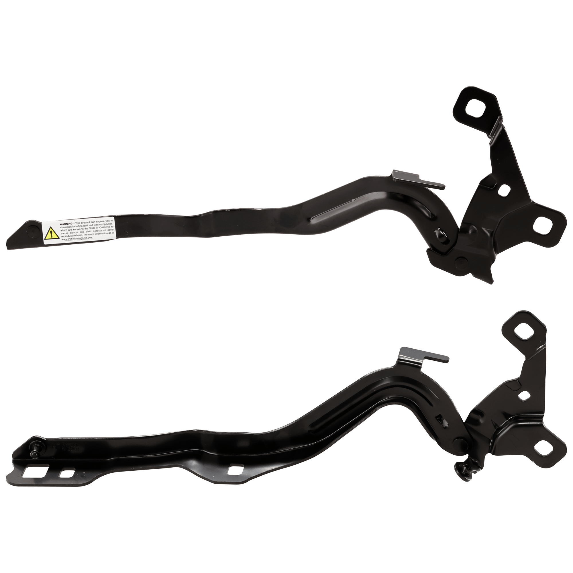 AM MUSTANG MACH E 21-23 HOOD HINGE RH AND LH Naao Market Derivative SKU SET RF13030017 Partslink FO1236204 FO1236205 OEM LJ8Z16796B LJ8Z16797B