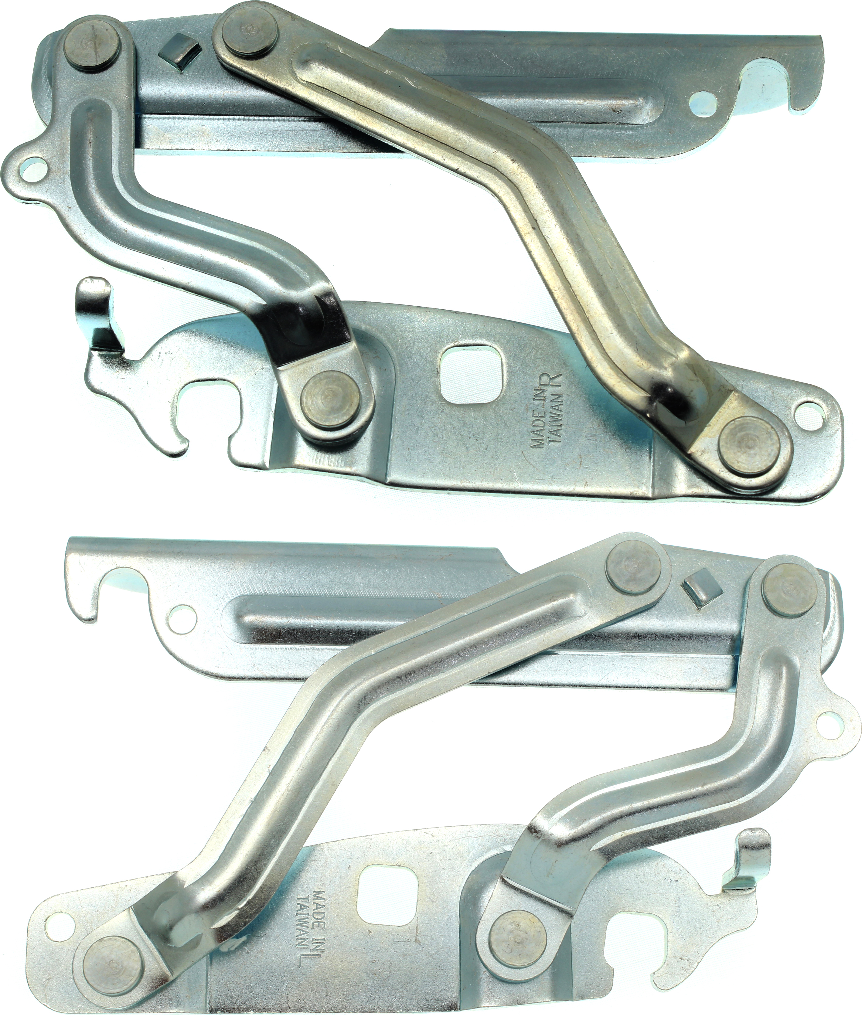 AM FIESTA 11-19 HOOD HINGE RH and LH SKU SET RF13050001 Partslink FO1236150 FO1236151 OEM 8A6Z16796A 8A6Z16797A