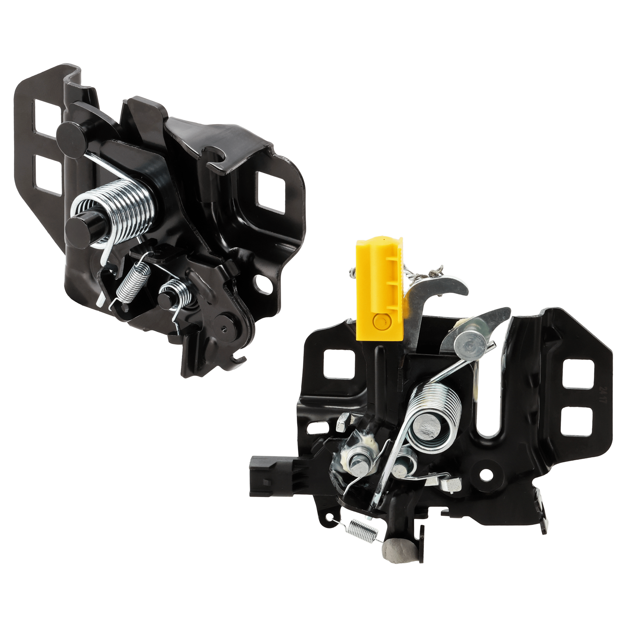 AM FUSION 12-20 POLICE RESPONDER HYBRID 19-20 HOOD LATCH RH AND LH LHD SKU SET RF13230005 Partslink FO1234143 FO1234144 OEM DS7Z16700C DS7Z16701B
