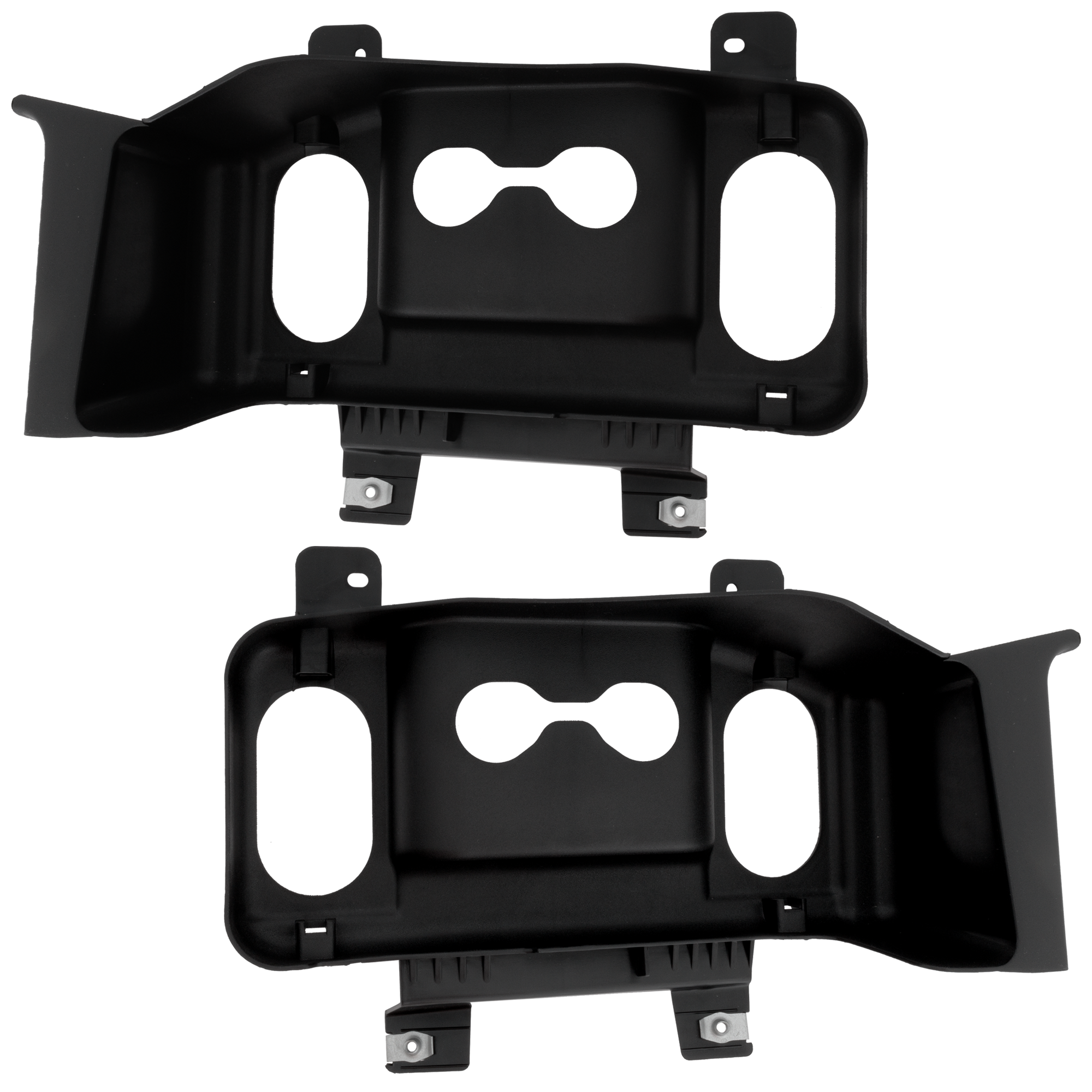 AM F SERIES SUPER DUTY 17-19 FRONT BUMPER AIR INTAKE DUCT RH AND LH SKU SET RF16250001 Partslink FO1039218 FO1038218 OEM HC3Z8310G HC3Z8311H