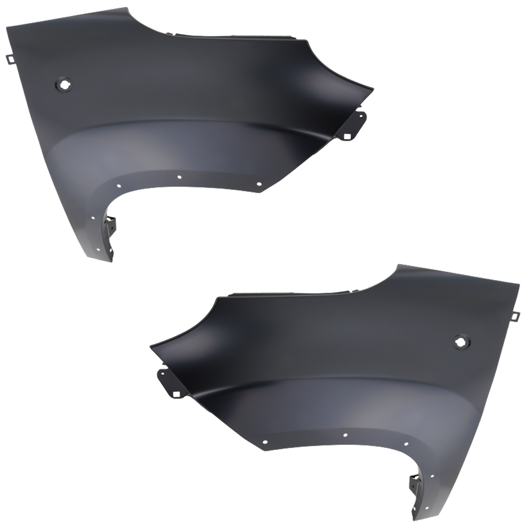 AM FIAT 500L 14-20 FRONT FENDER RH AND LH Trekking Urbana Trekking Models w Side Marker Light and Fender Flare Holes SKU SET RF22010025 Partslink FI1240102 FI1241102 OEM 68246820AA 68246839AA