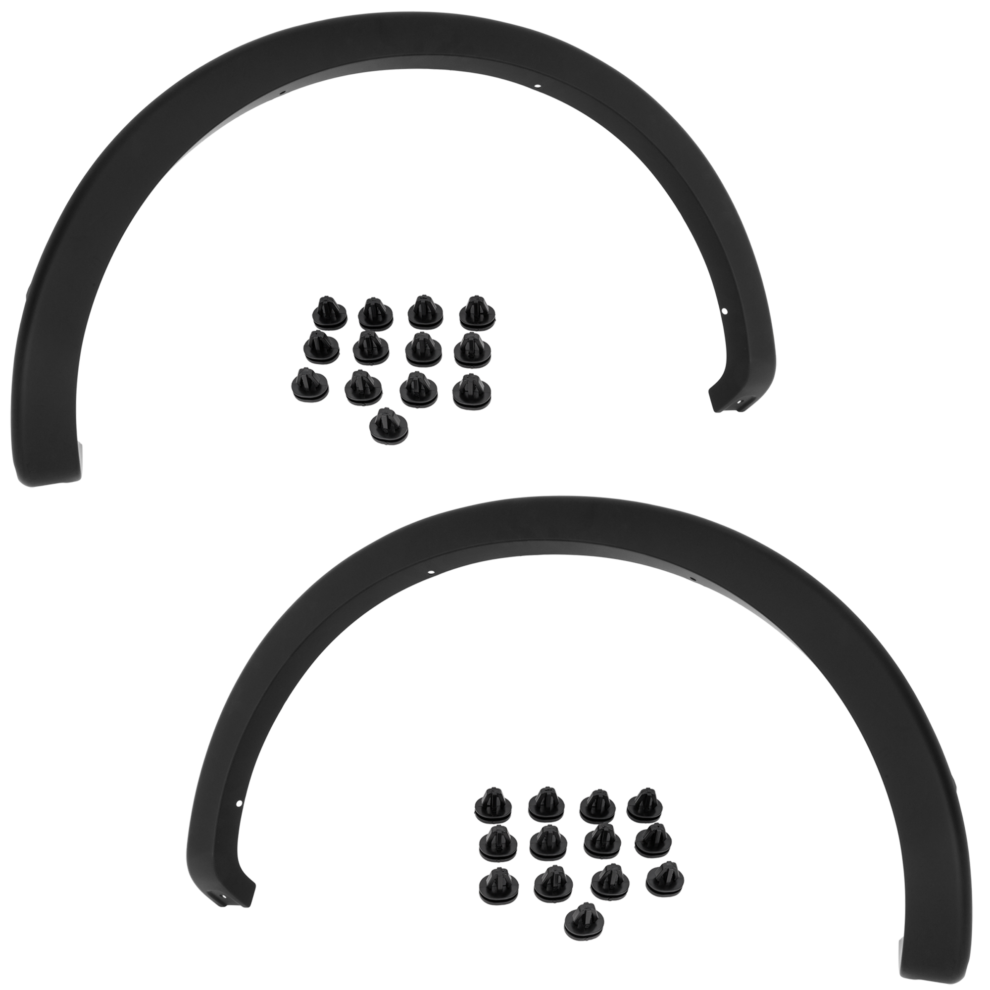 AM F 150 PICKUP 09-14 REAR WHEEL OPENING MOLDING RH AND LH Primed Styleside SKU SET RF22130011 Partslink FO1790118 FO1791118 OEM 9L3Z9929164APTM 9L3Z9929165APT