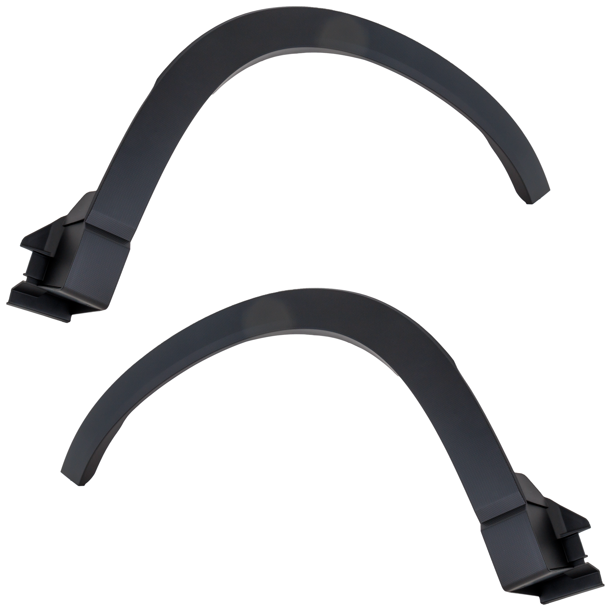 AM F 150-18-20 FRONT WHEEL OPENING MOLDING RH AND LH Assembly Primed Crew Extended Regular Cab SKU SET RF22130021 Partslink FO1291136 FO1290136 OEM JL3Z16038AA JL3Z16039AA