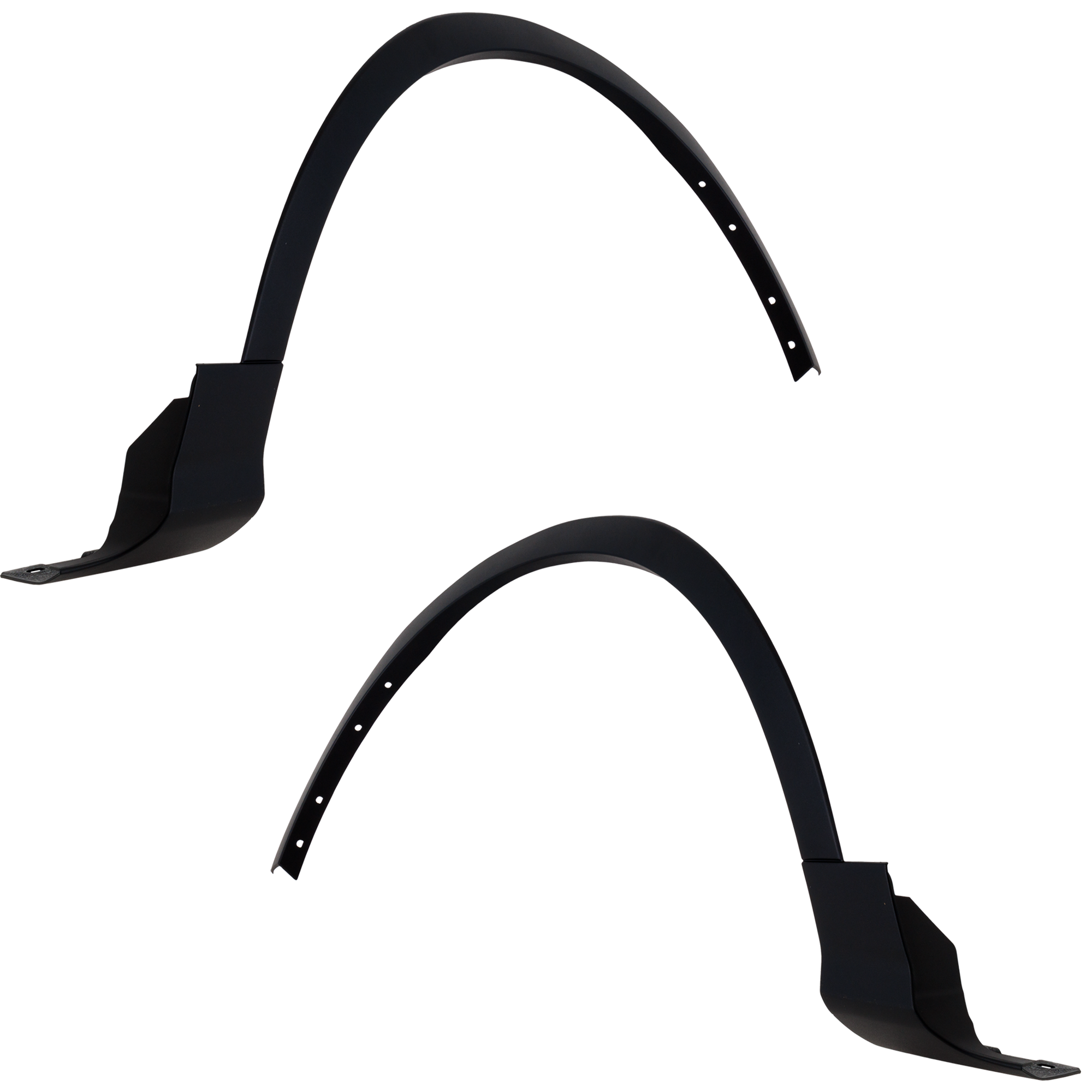 AM ESCAPE 13-16 FRONT WHEEL OPENING MOLDING RH AND LH OE Style Textured Black w o Parallel Park Assist Sensor Holes SKU SET RF22130023 Partslink FO1291127 FO1290127 OEM CJ5Z16268AA CJ5Z16268AB