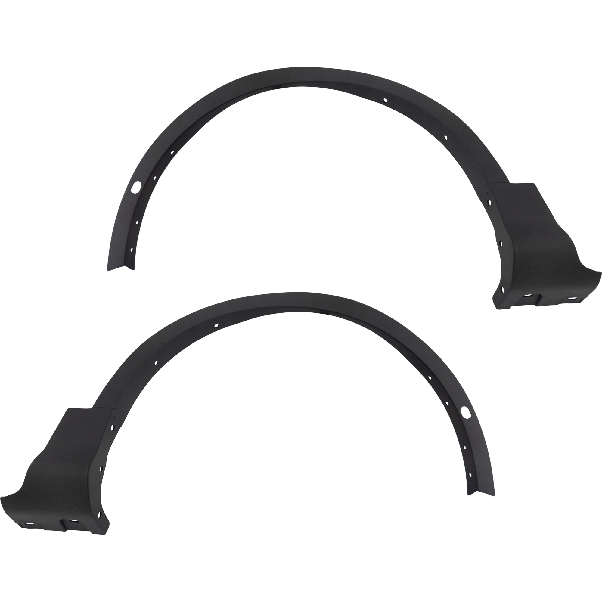 AM ESCAPE 17-19 FRONT WHEEL OPENING MOLDING RH AND LH OE Style Textured Black w Parallel Park Assist Sensor Holes SKU SET RF22130035 Partslink FO1291146 FO1290146 OEM GJ5Z16268BA GJ5Z16268BB