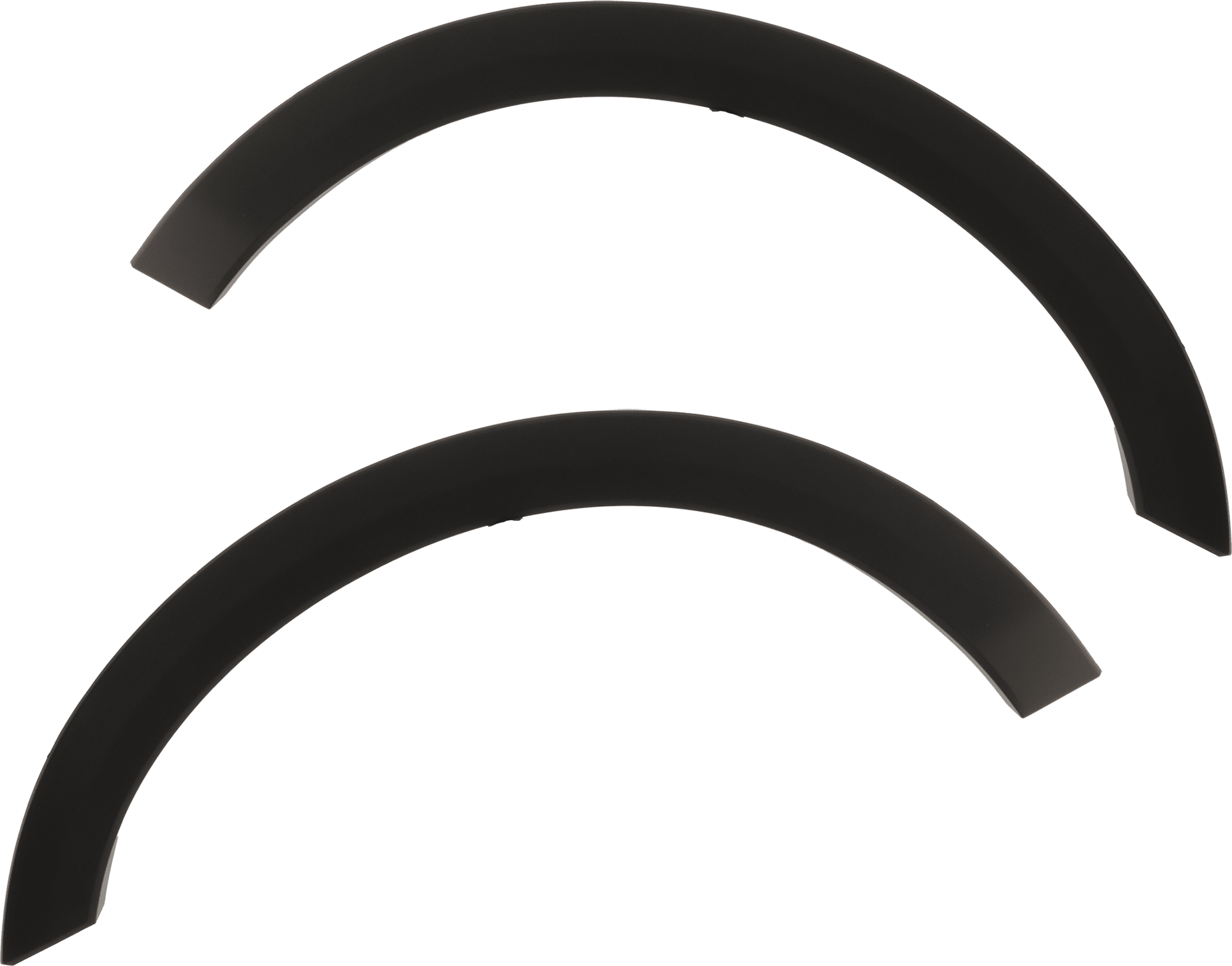 AM BRONCO SPORT 21-23 FRONT WHEEL OPENING MOLDING RH AND LH Assembly Textured Black SKU SET RF22130043 Partslink FO1290143 FO1291143 OEM M1PZ16038A M1PZ16039A