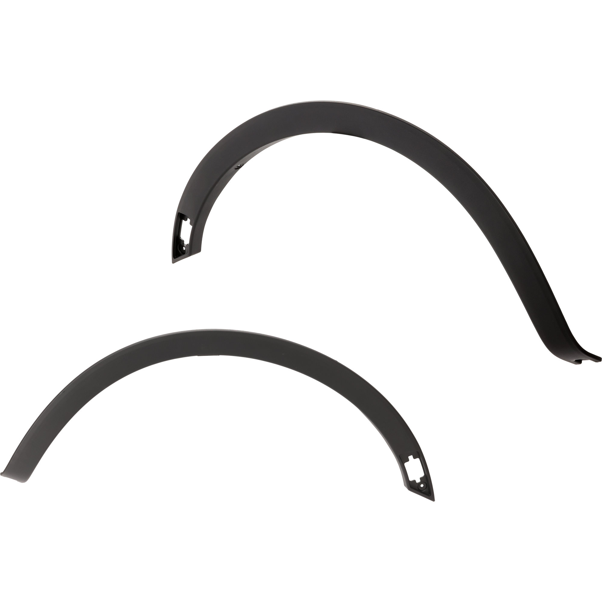 AM RANGER 21-23 FRONT WHEEL OPENING MOLDING RH AND LH OE Style Black XL Model w o Chrome Package SKU SET RF22130053 Partslink FO1268103 FO1269103 OEM LB3Z16038BA LB3Z16039BA